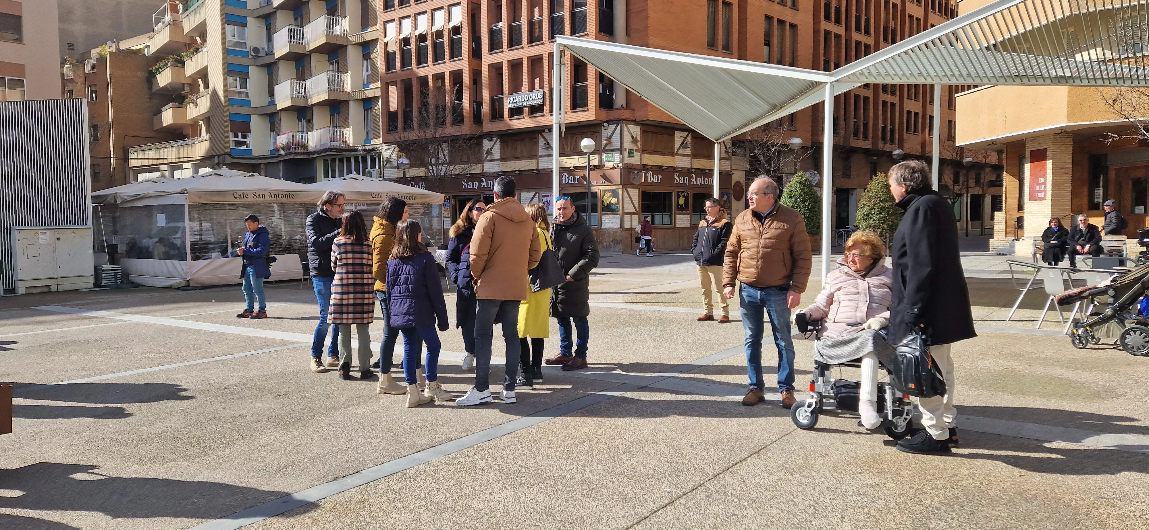  La ruta por la igualdad del PP Huesca. Foto Myriam Martínez 