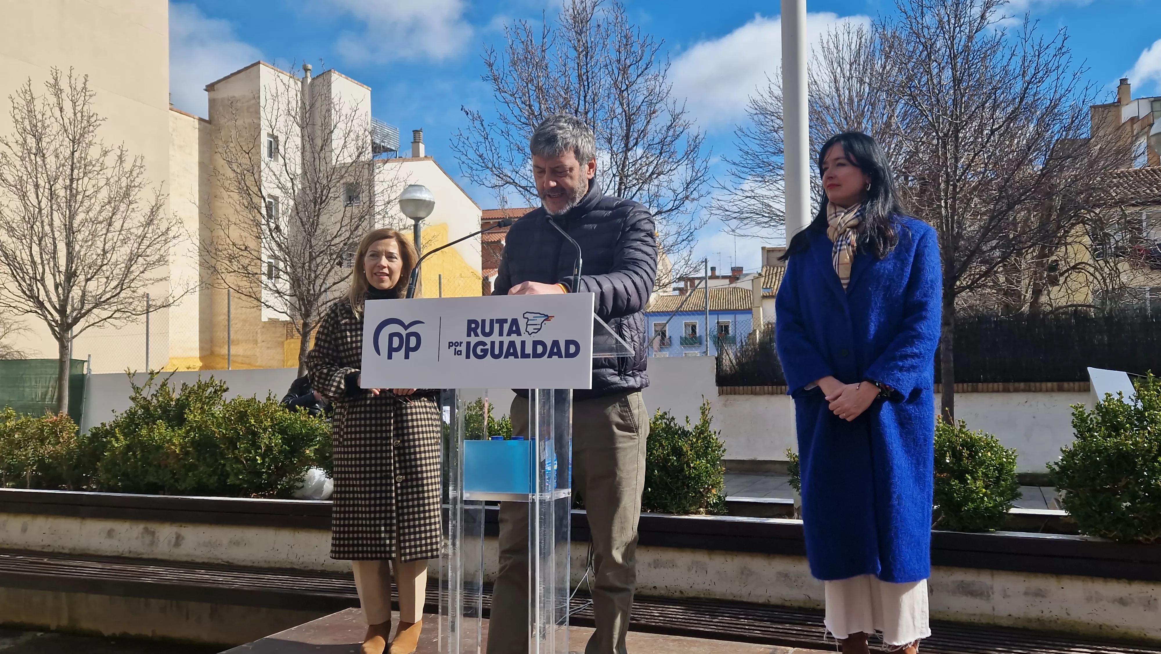  La ruta por la igualdad del PP Huesca. Foto Myriam Martínez 