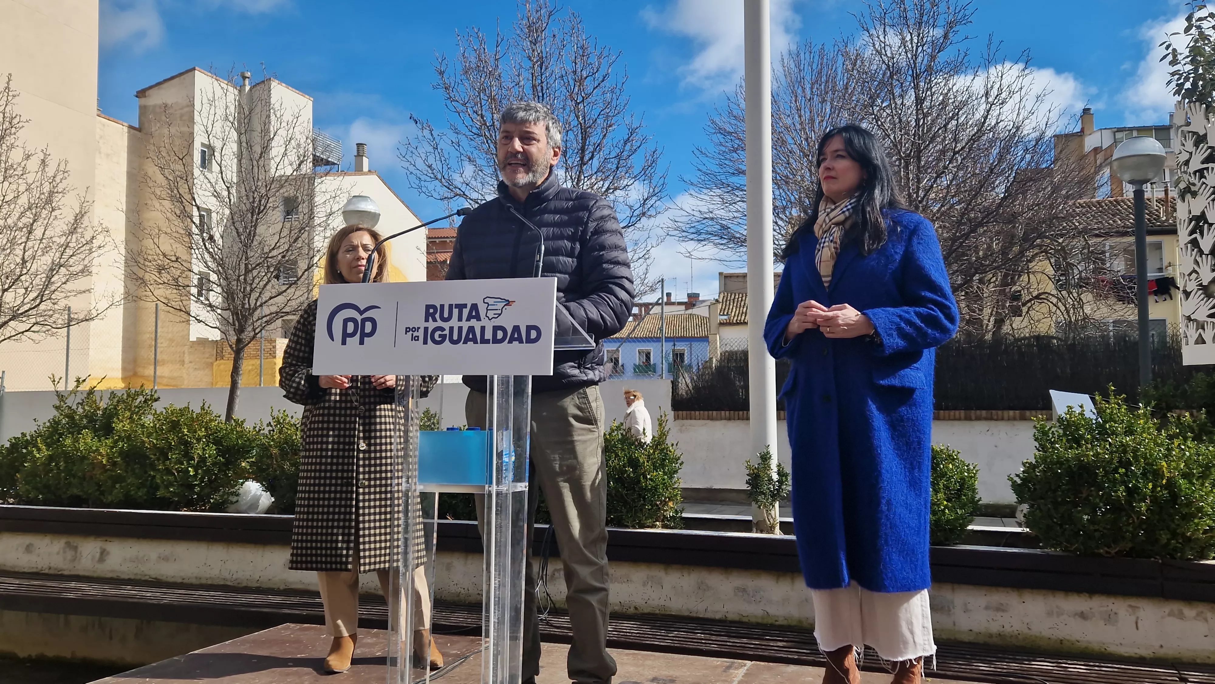  La ruta por la igualdad del PP Huesca. Foto Myriam Martínez 