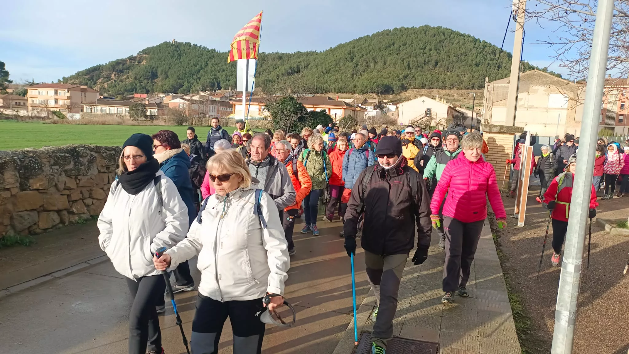 VII Caminata en la Flor del Almendro de Ayerbe.