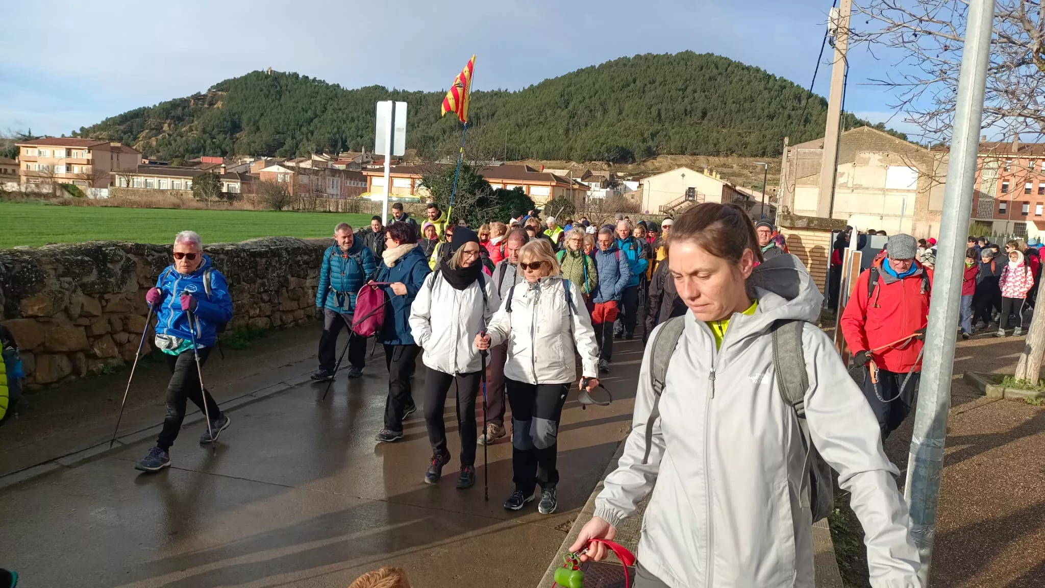 VII Caminata en la Flor del Almendro de Ayerbe.