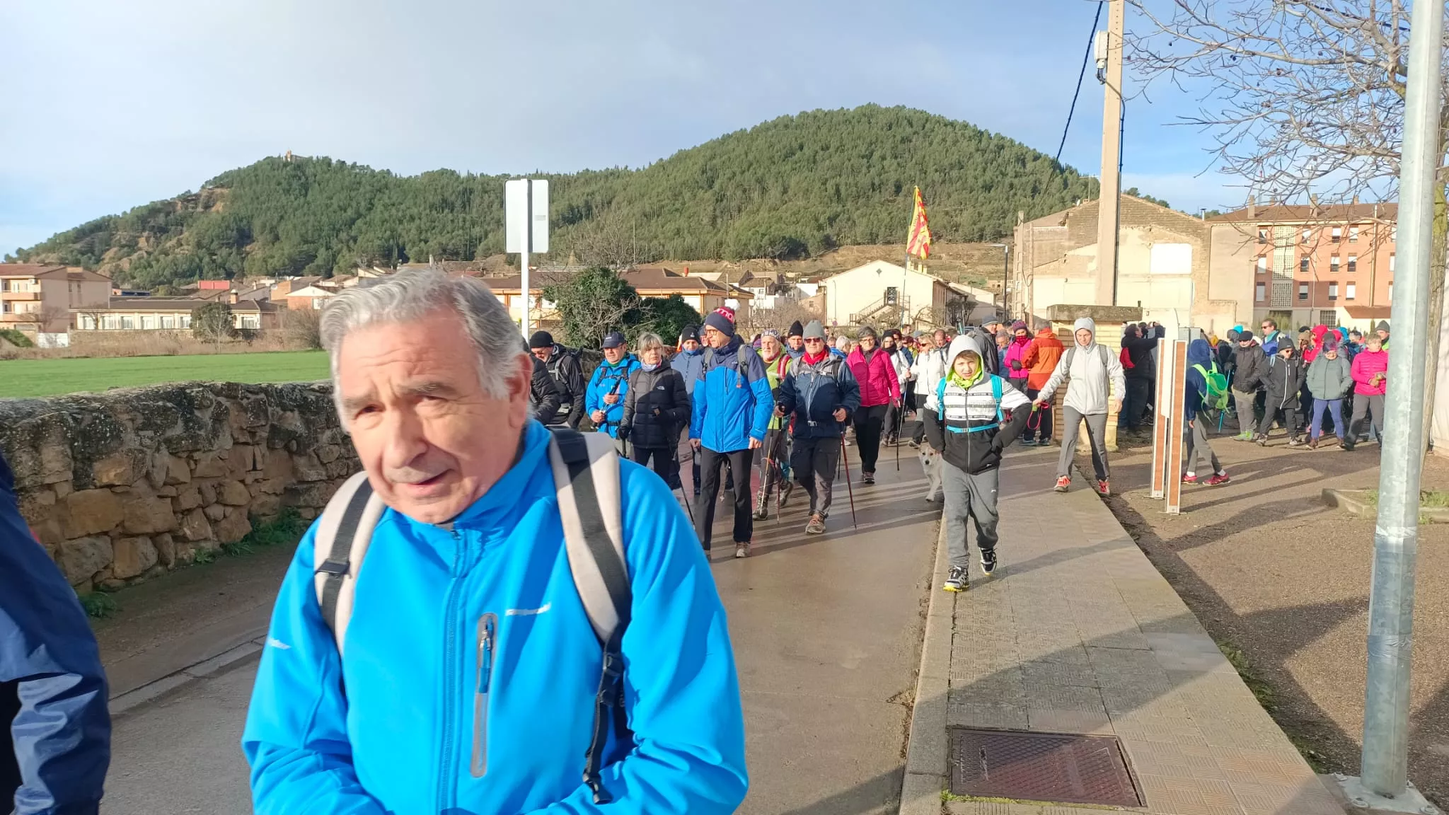 VII Caminata en la Flor del Almendro de Ayerbe.