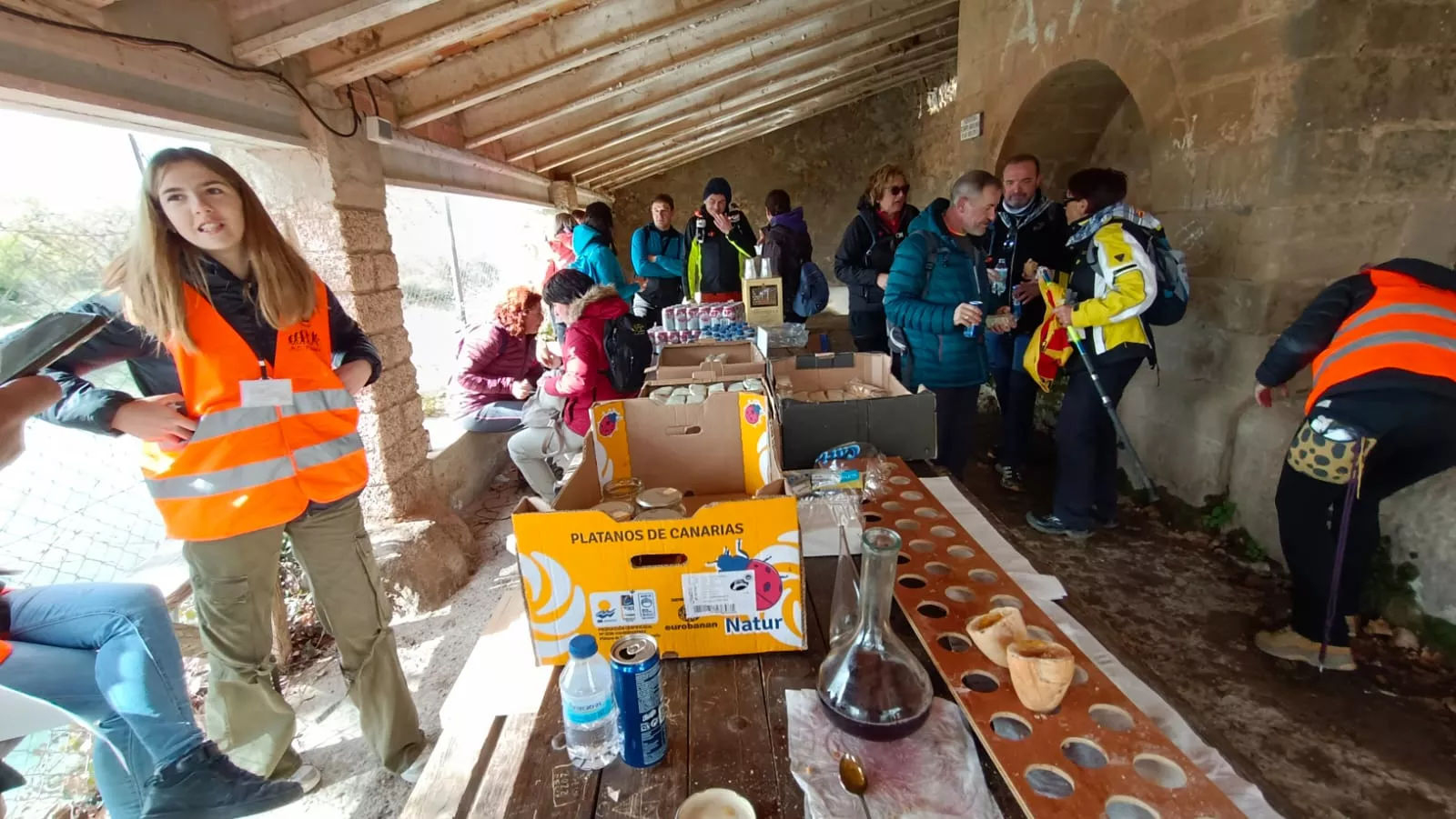 VII Caminata en la Flor del Almendro de Ayerbe. 