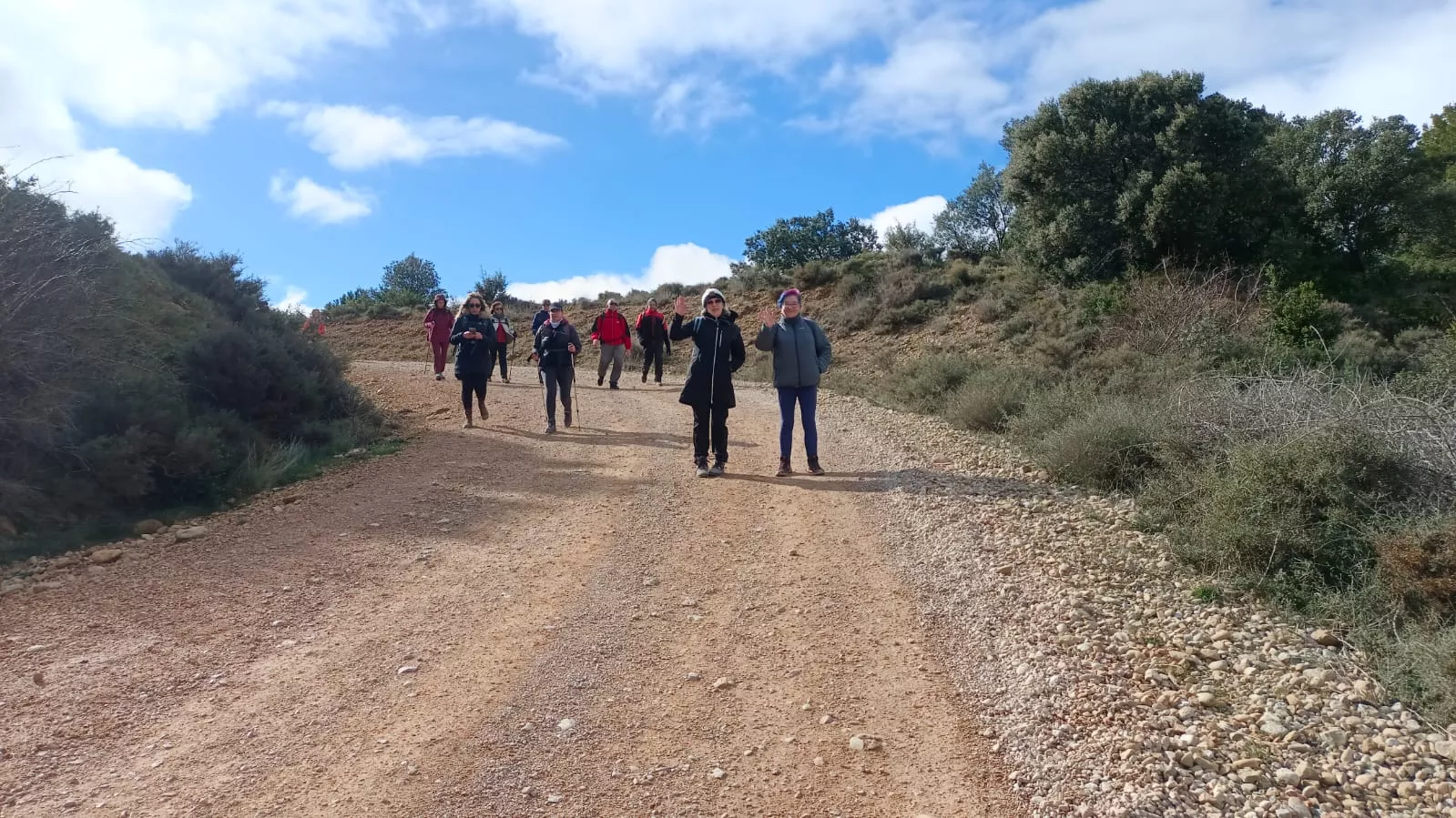 VII Caminata en la Flor del Almendro de Ayerbe. 