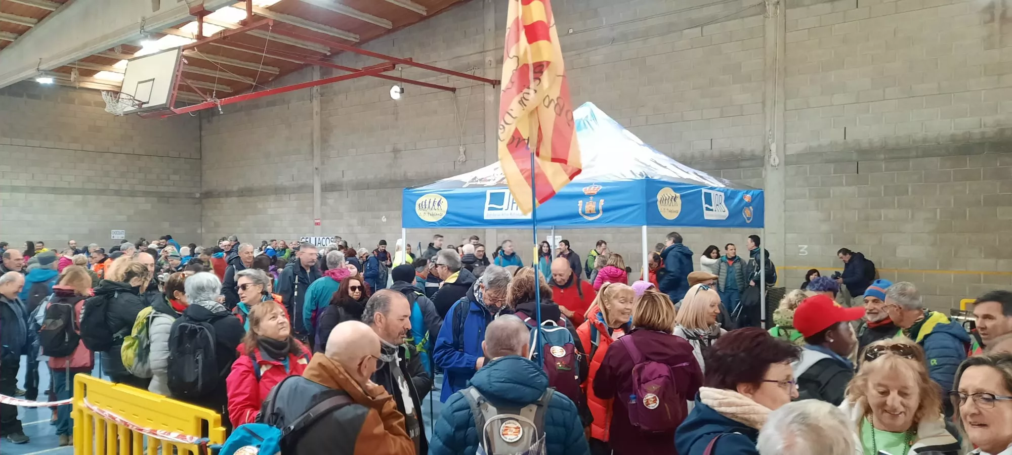 VII Caminata en la Flor del Almendro de Ayerbe. 