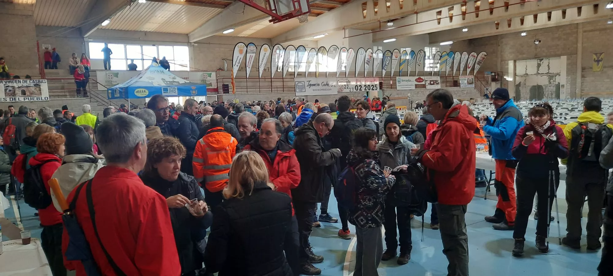 VII Caminata en la Flor del Almendro de Ayerbe. 