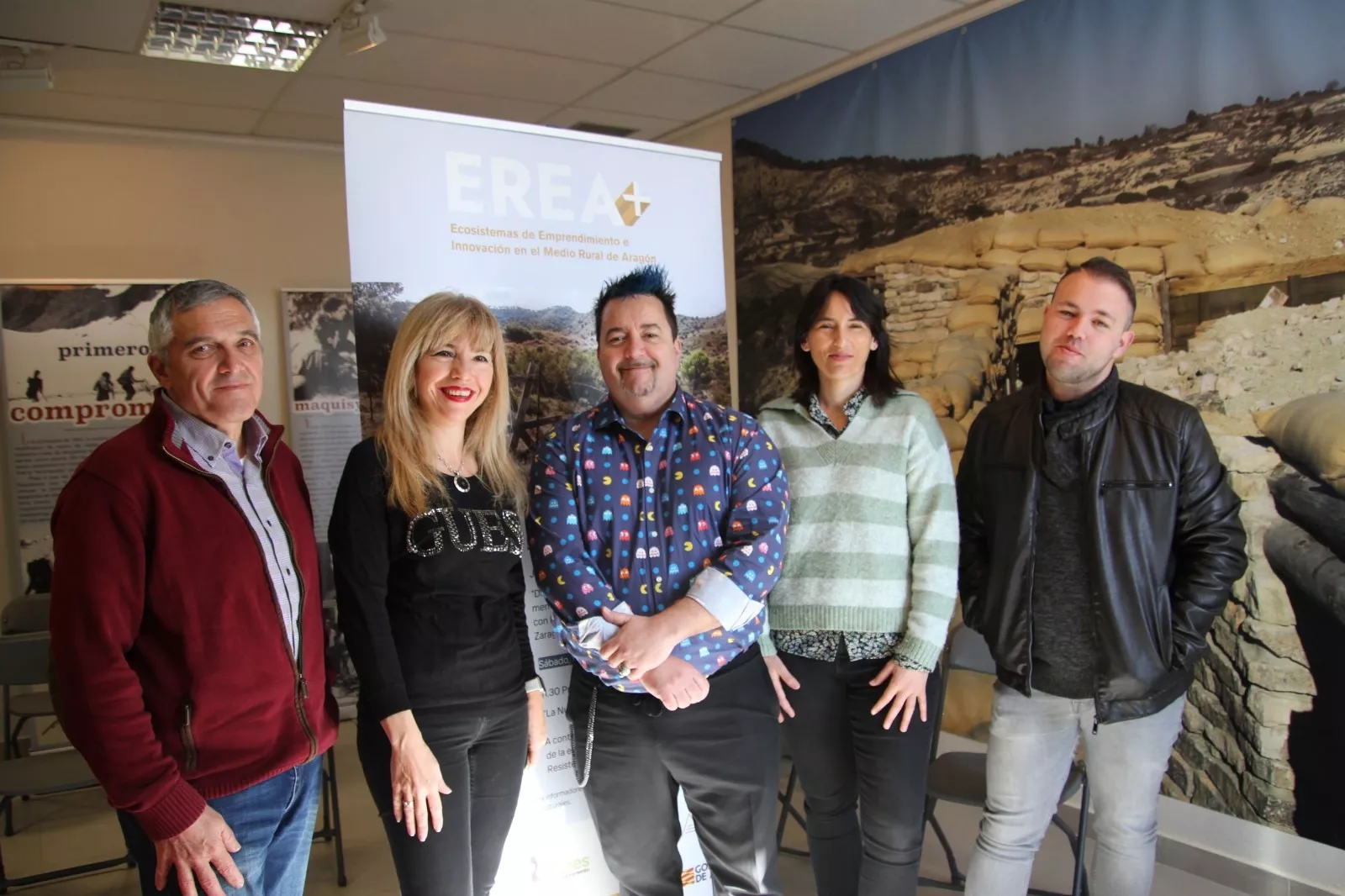 Charla de Daniel García Nieto en Robres. Foto Carlos Neofato