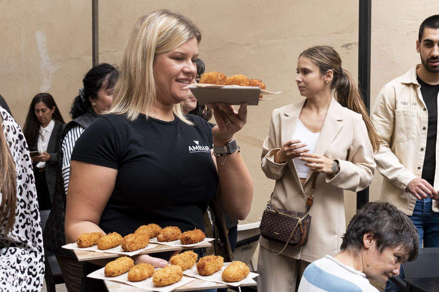 Supercroquetas solidarias en Barbastro 