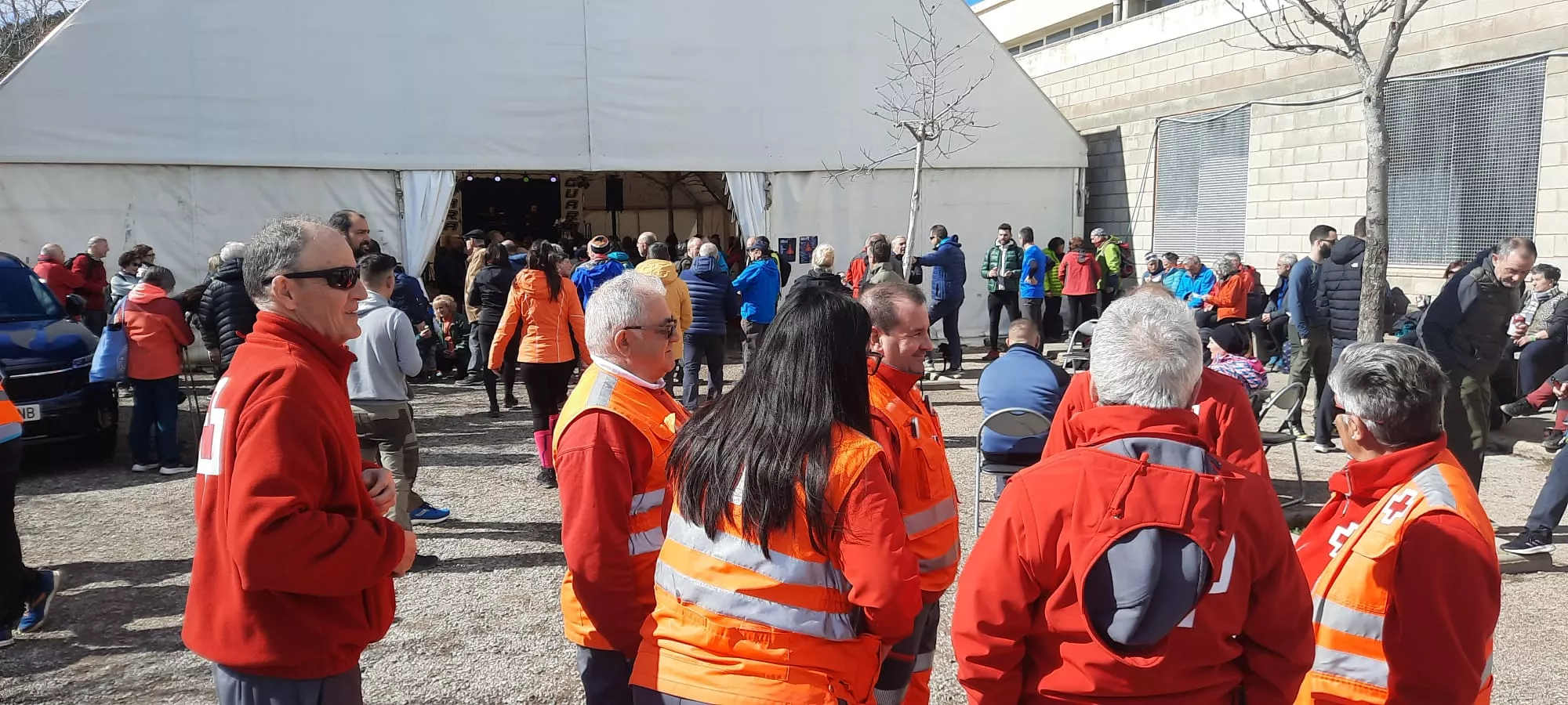 VII Caminata en la Flor del Almendro de Ayerbe. 