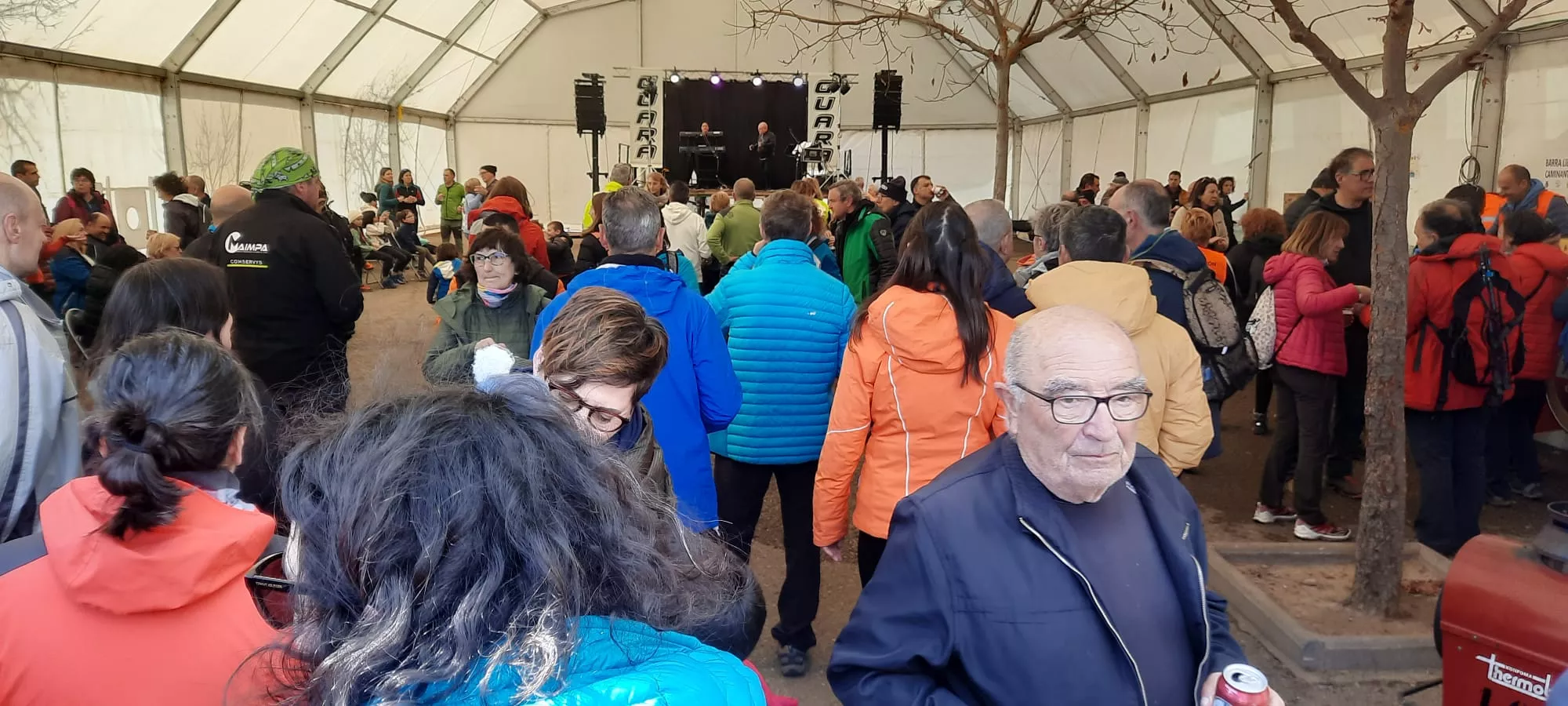 VII Caminata en la Flor del Almendro de Ayerbe. 