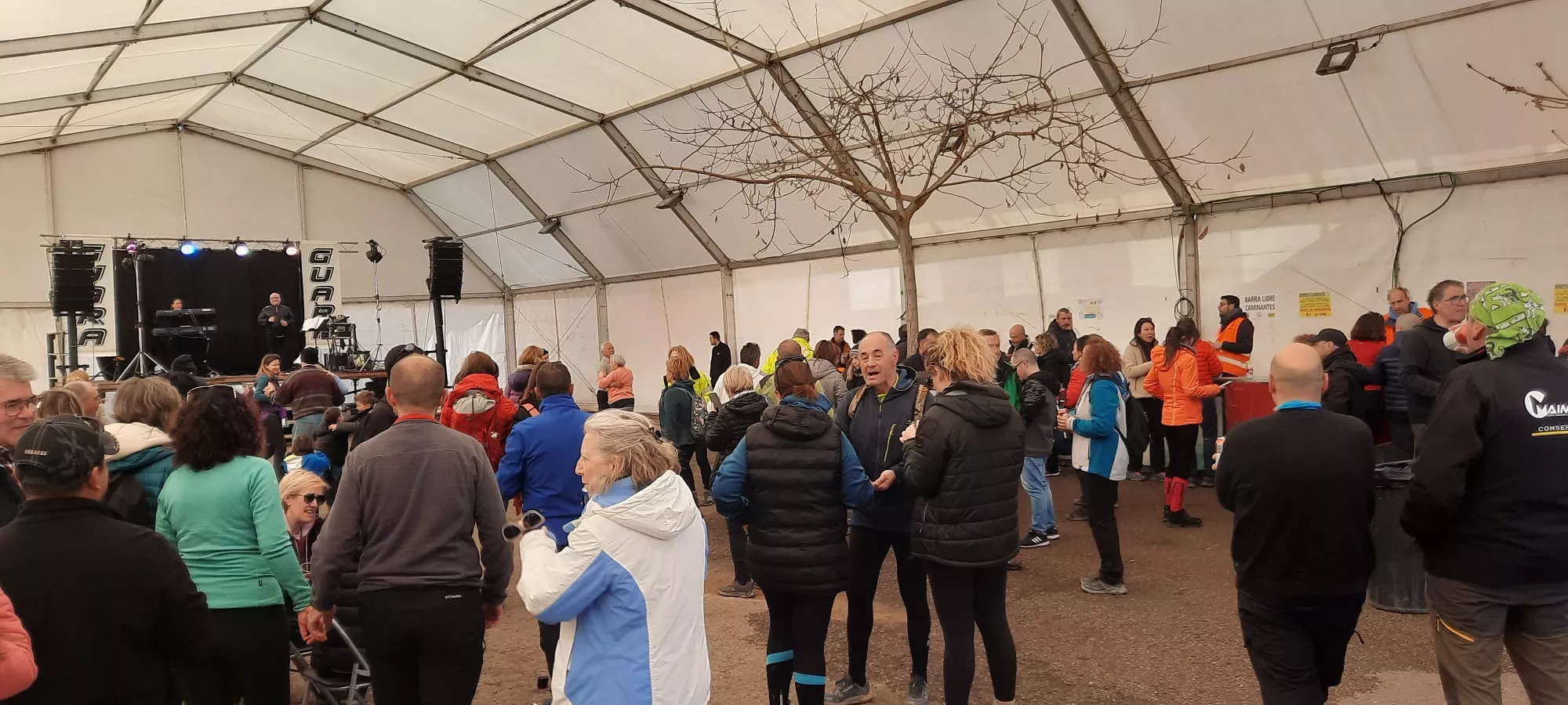 VII Caminata en la Flor del Almendro de Ayerbe. 