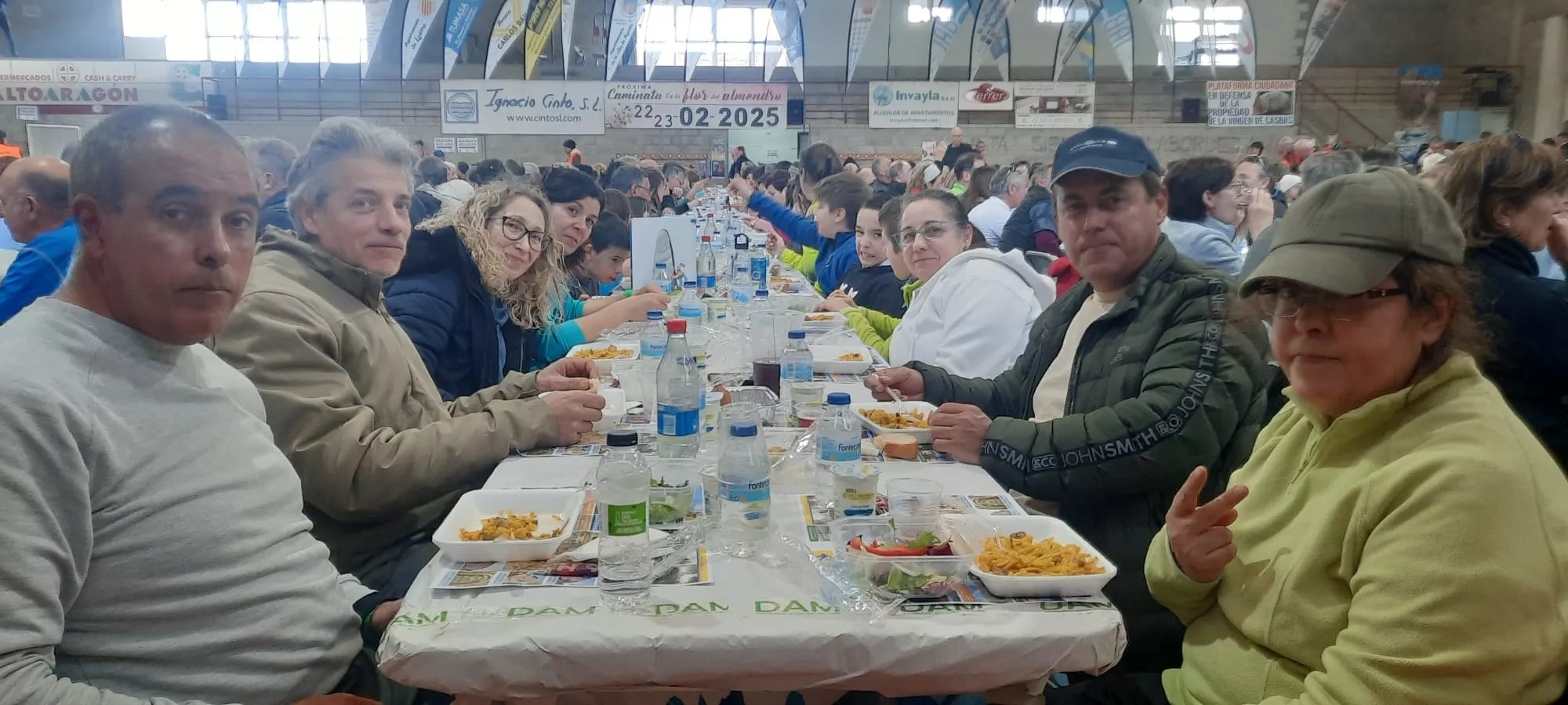 VII Caminata en la Flor del Almendro de Ayerbe. 