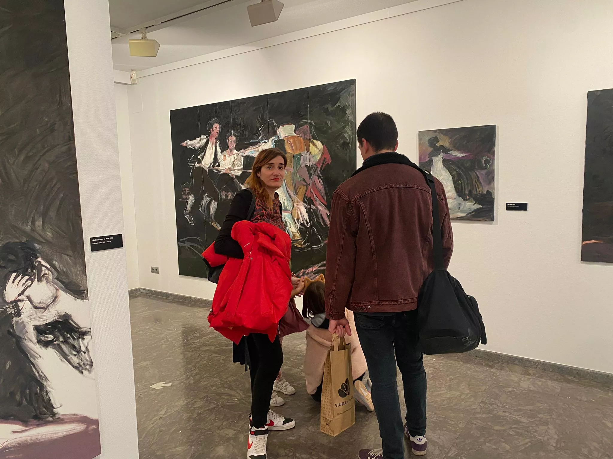 Exposición "Desastres" de Fernando Alvira en Logroño.