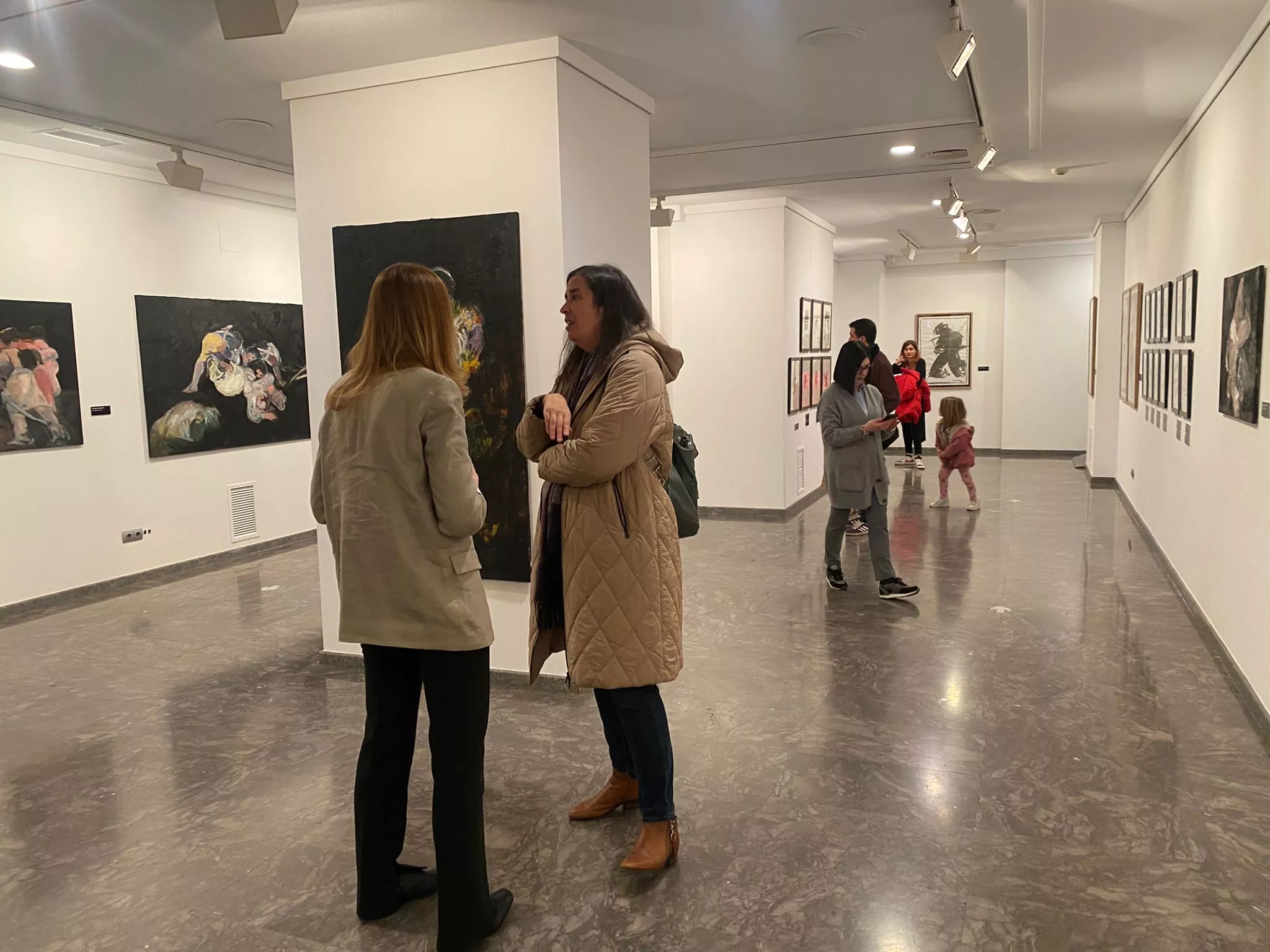 Exposición "Desastres" de Fernando Alvira en Logroño.