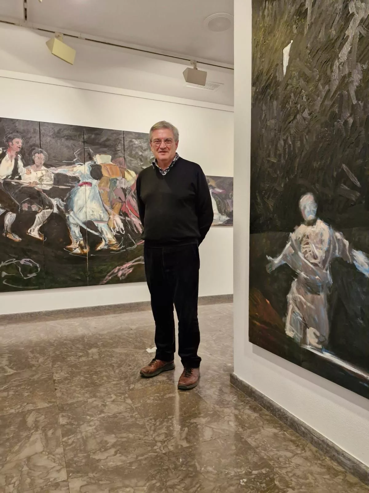 Exposición "Desastres" de Fernando Alvira en Logroño.