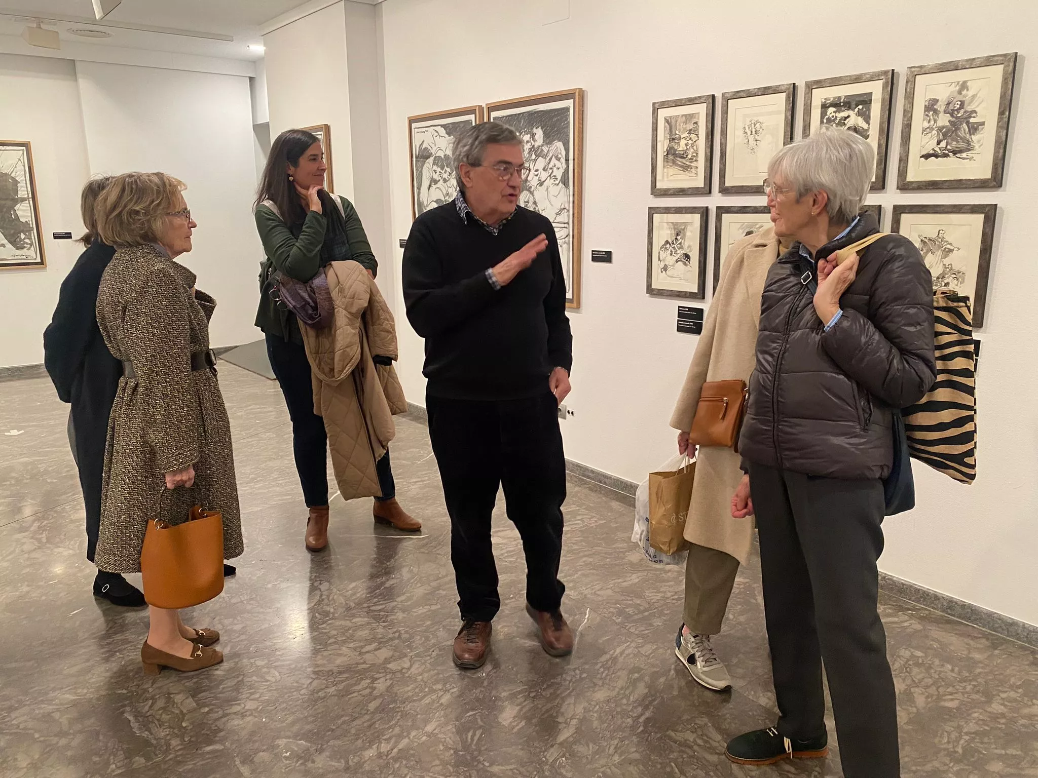 Exposición "Desastres" de Fernando Alvira en Logroño.