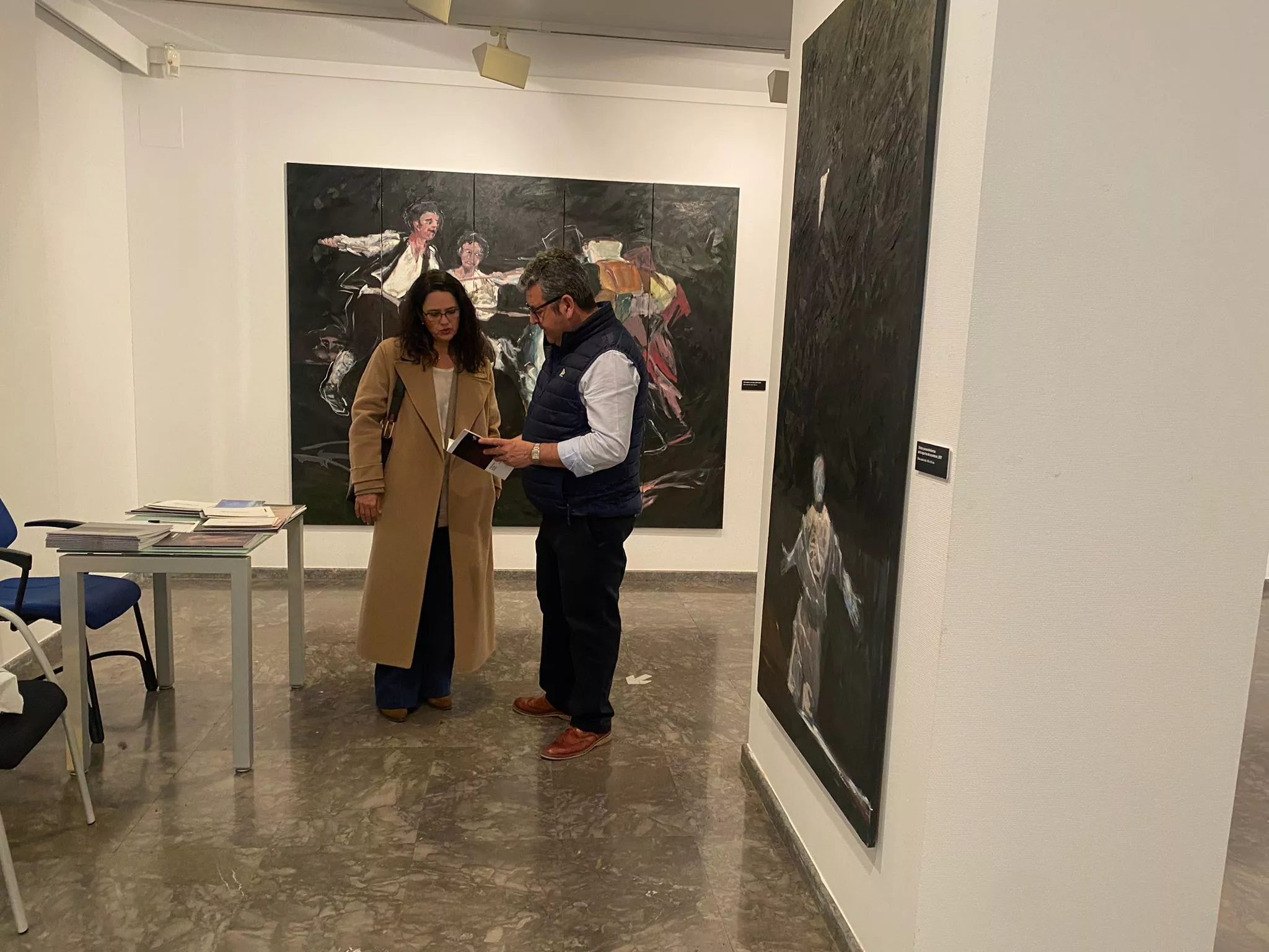 Exposición "Desastres" de Fernando Alvira en Logroño.