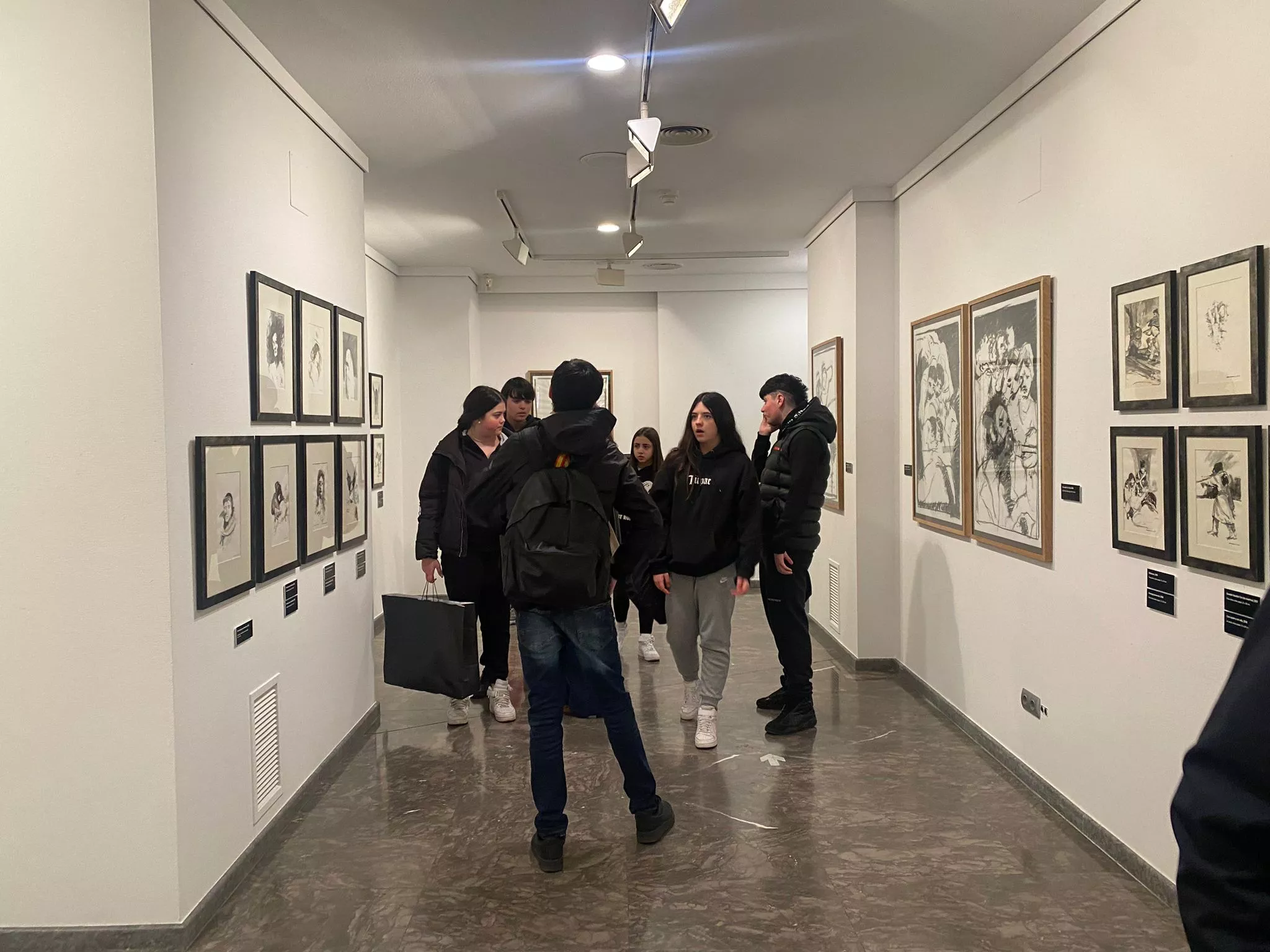 Exposición "Desastres" de Fernando Alvira en Logroño.