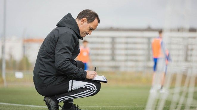 Joseba Etxeberria, entrenador del Mirandés.