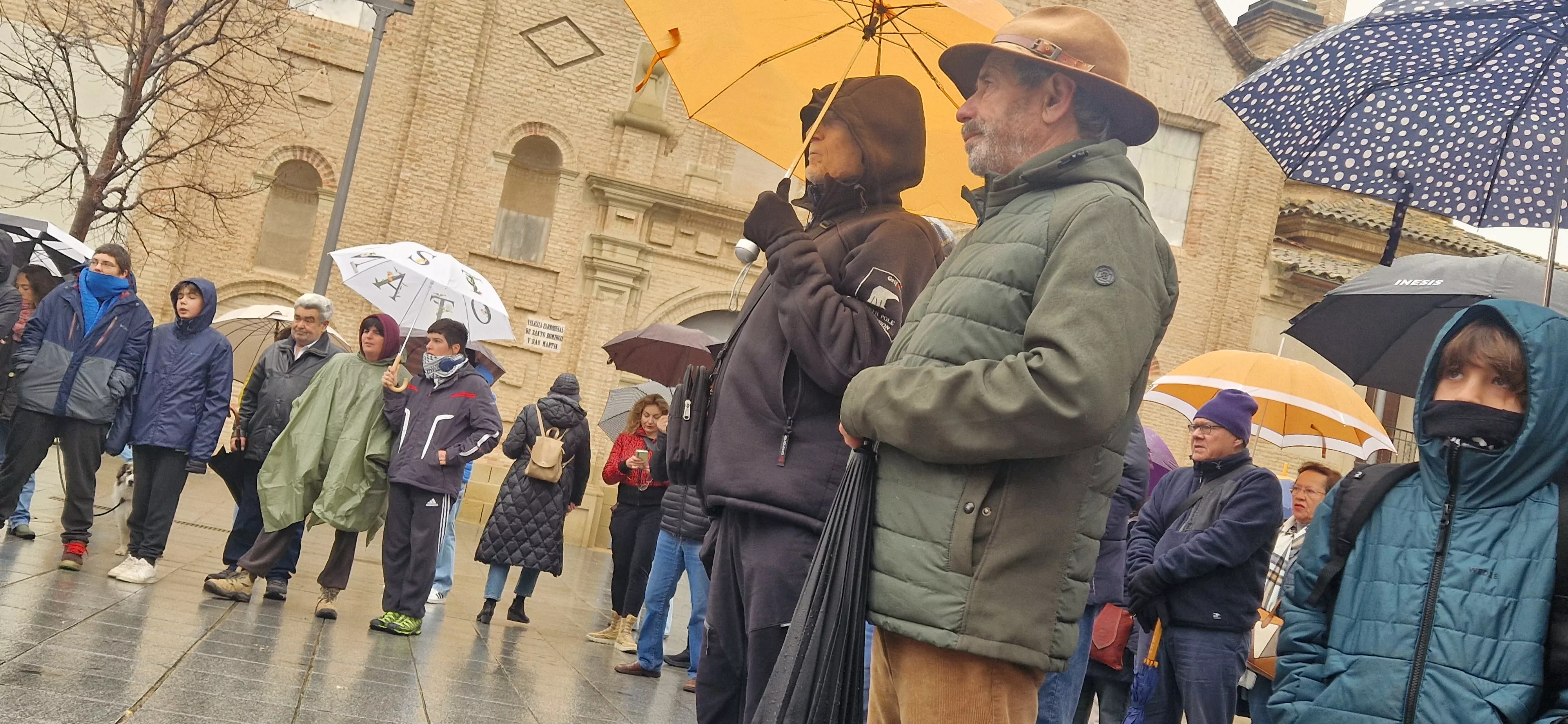 2ª Movilización Estatal por Palestina en Huesca. Foto Myriam Martínez