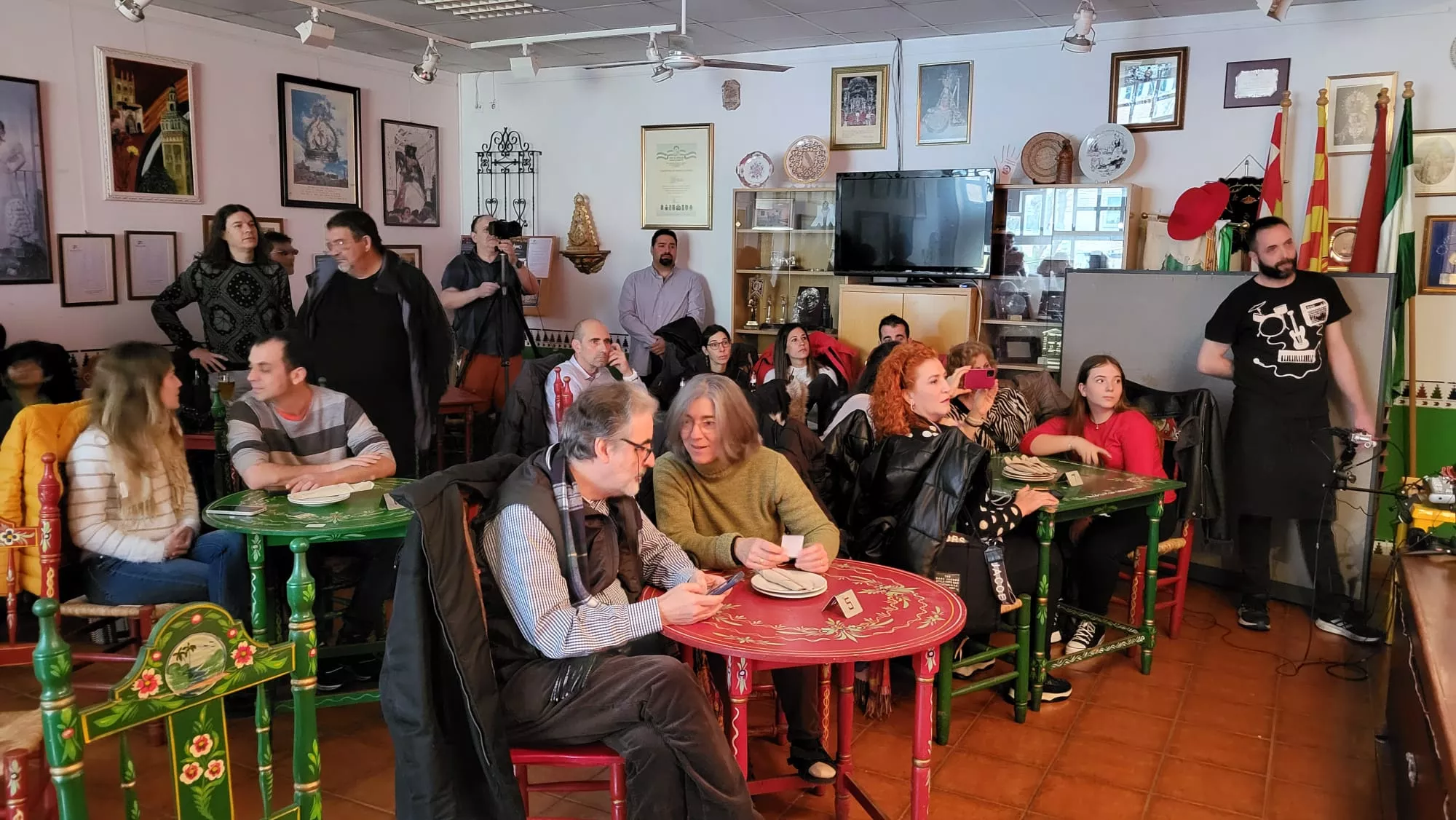 Vermú Flamenco de la Casa de Andalucía con Ayre y Teto Giménez