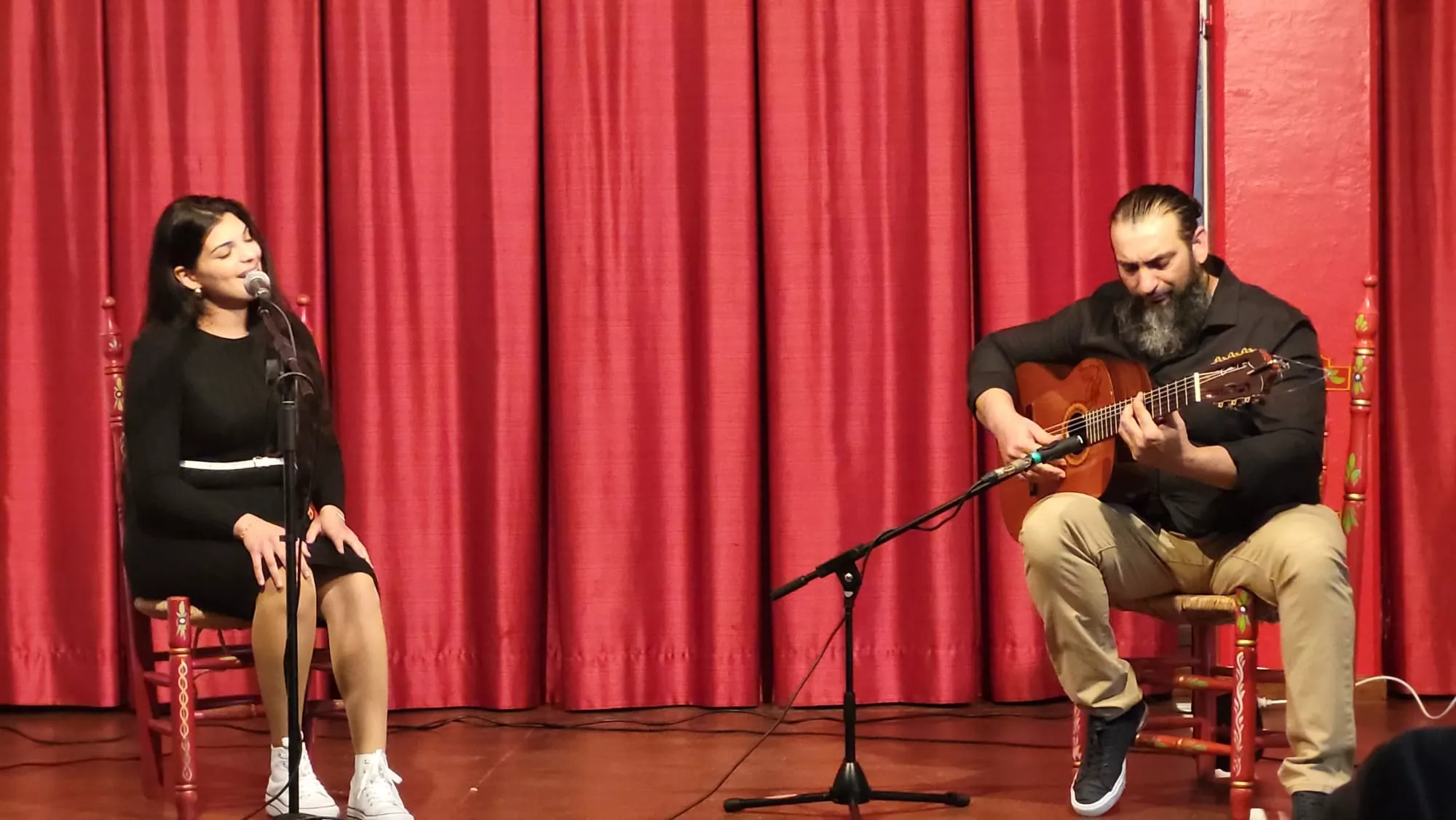 Vermú Flamenco de la Casa de Andalucía con Ayre y Teto Giménez