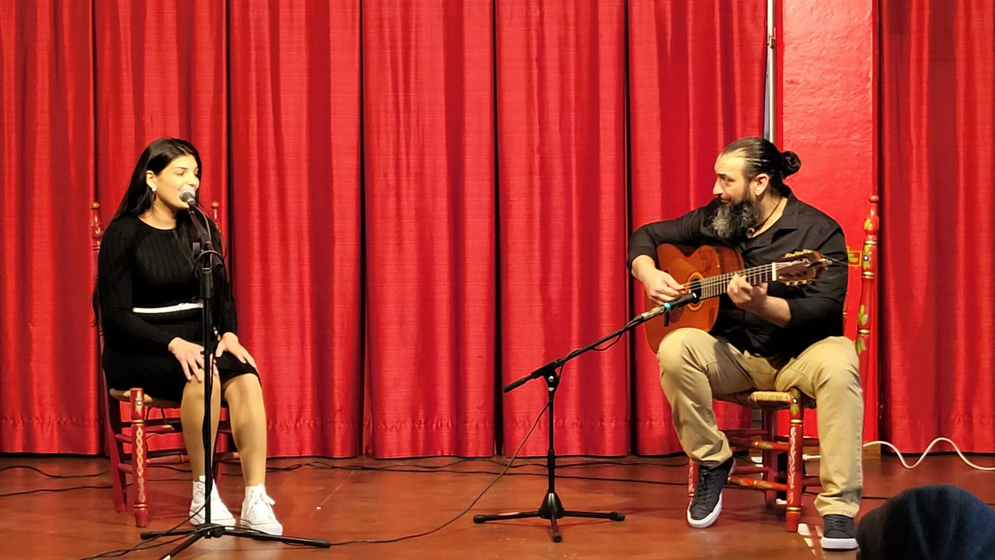 Vermú Flamenco de la Casa de Andalucía con Ayre y Teto Giménez