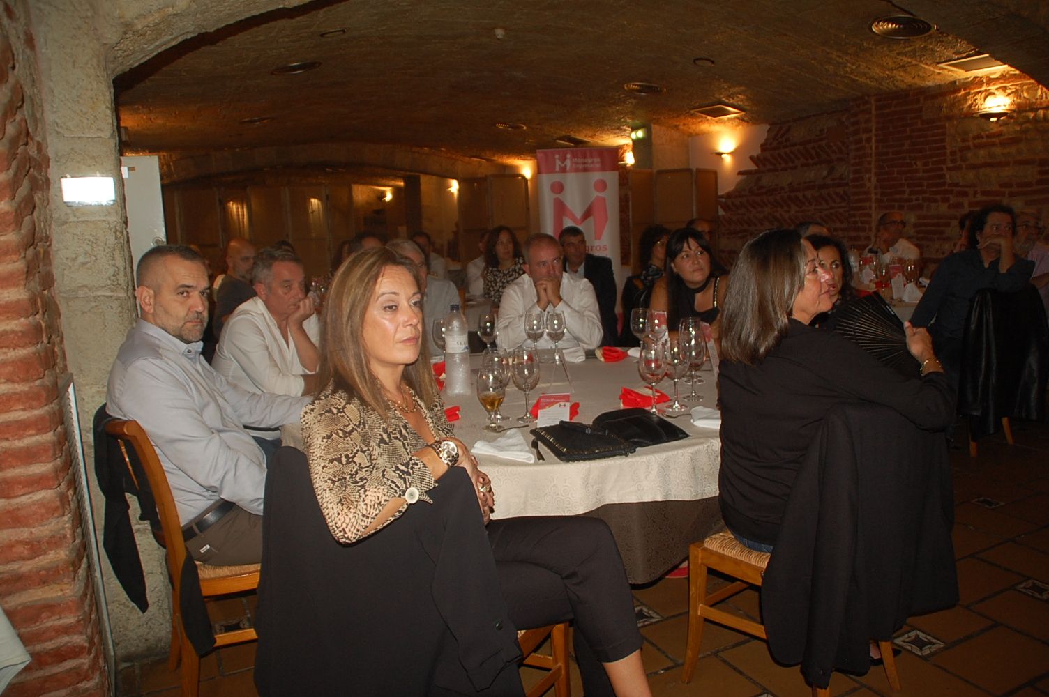 Cena en la pasada edición de las Jornadas Empresariales de Monegros