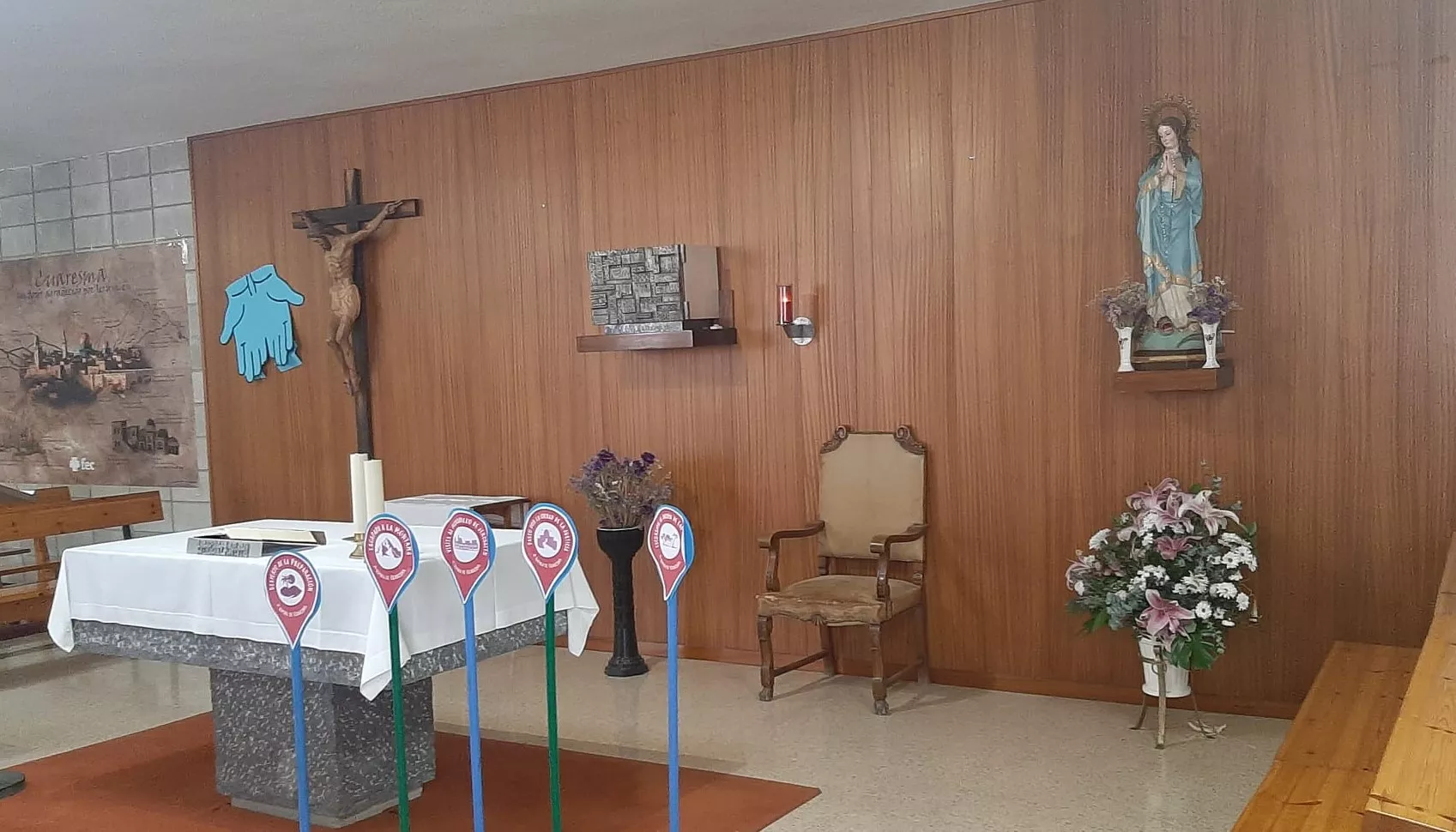 Celebración del 50 aniversario del colegio Santa Rosa de Huesca.