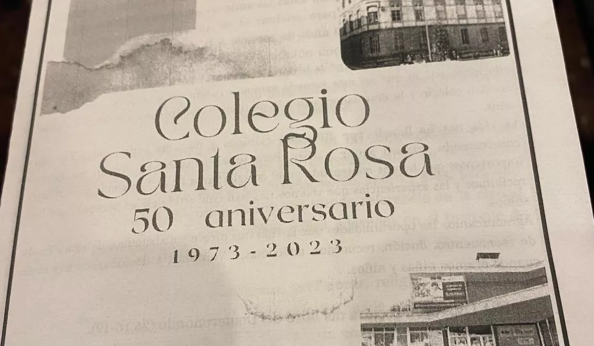 Celebración del 50 aniversario del colegio Santa Rosa de Huesca.