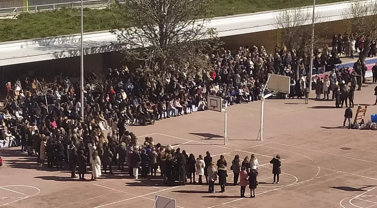 Celebración del 50 aniversario del colegio Santa Rosa de Huesca.