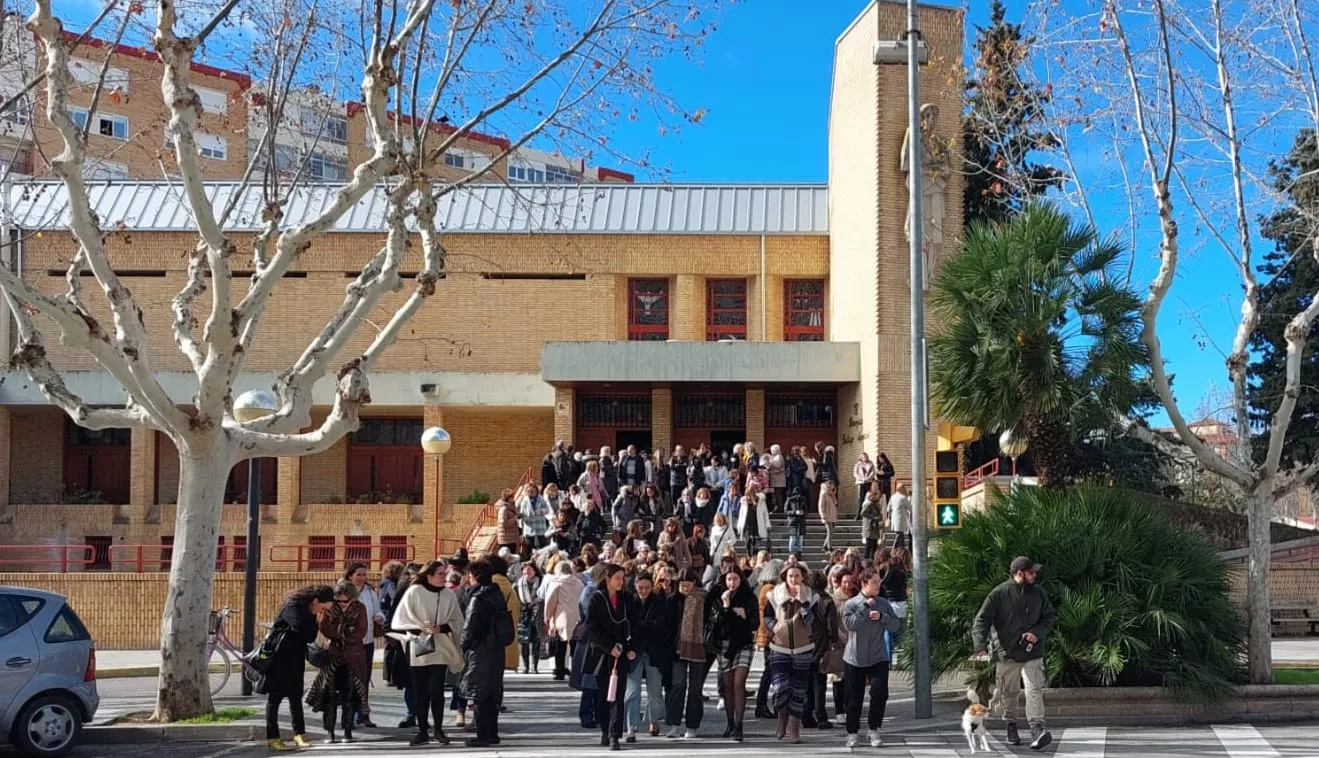Celebración del 50 aniversario del colegio Santa Rosa de Huesca.