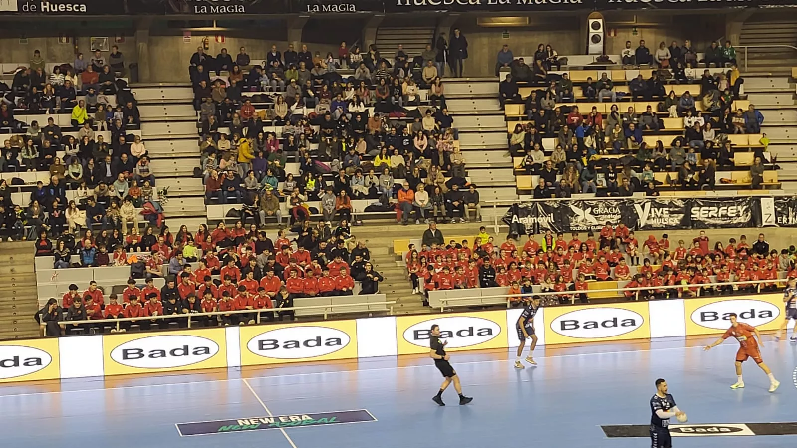 Presentación de la cantera de Balonmano Huesca