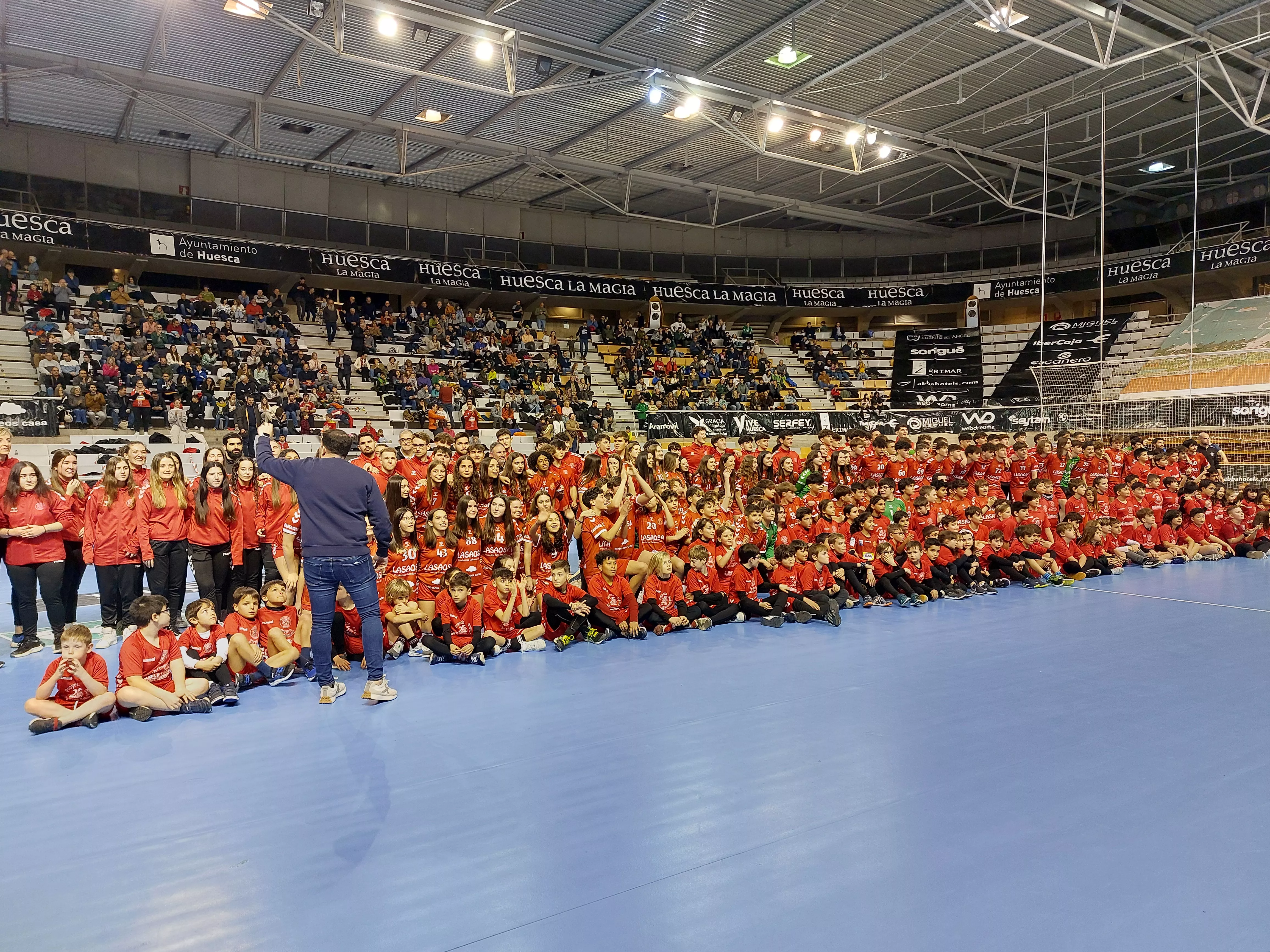 Fiesta de la cantera de Balonmano Huesca