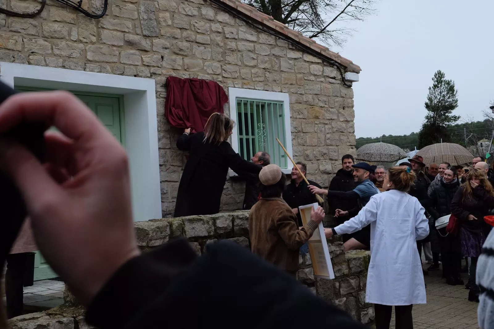 Inauguración del nuevo Espacio Cultural José María Alagón Ciprés en San Jorge.