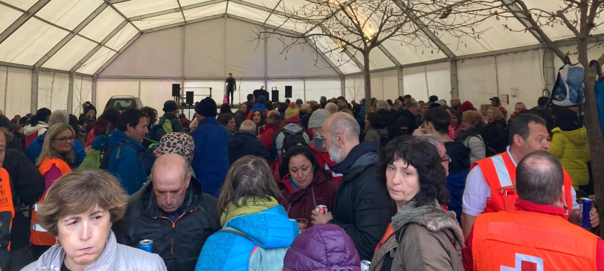 Segunda jornada de la VII Caminata en la Flor del Almendro de Ayerbe.