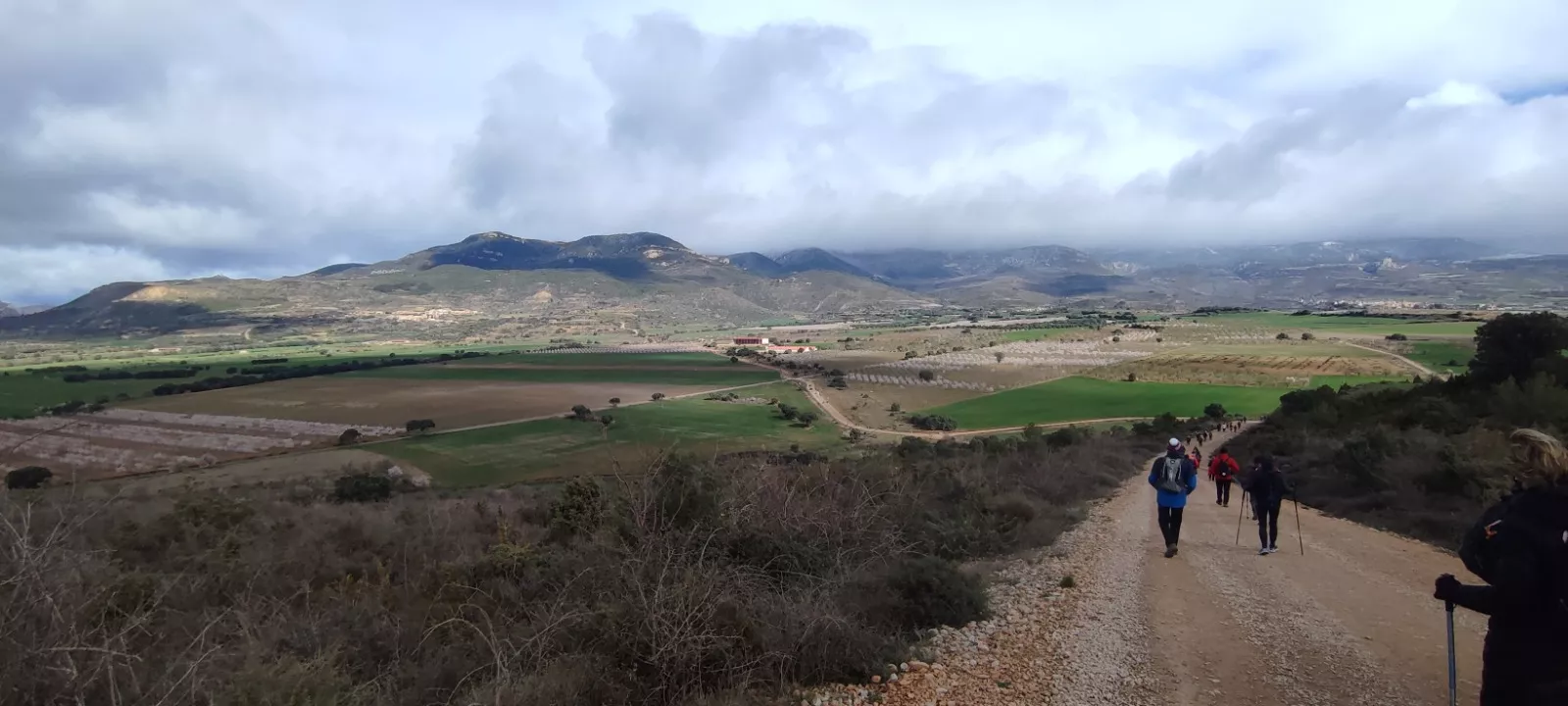 Segunda jornada de la VII Caminata en la Flor del Almendro de Ayerbe.