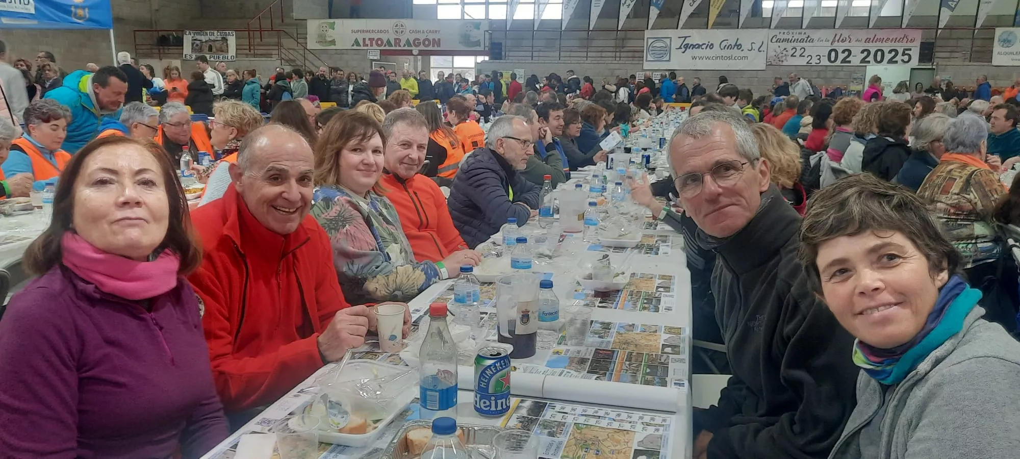 Segunda jornada de la VII Caminata en la Flor del Almendro de Ayerbe.