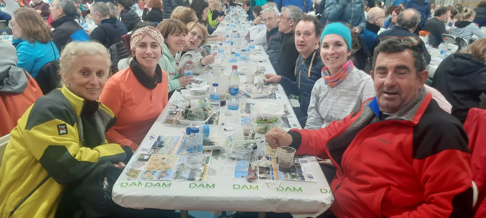 Segunda jornada de la VII Caminata en la Flor del Almendro de Ayerbe.