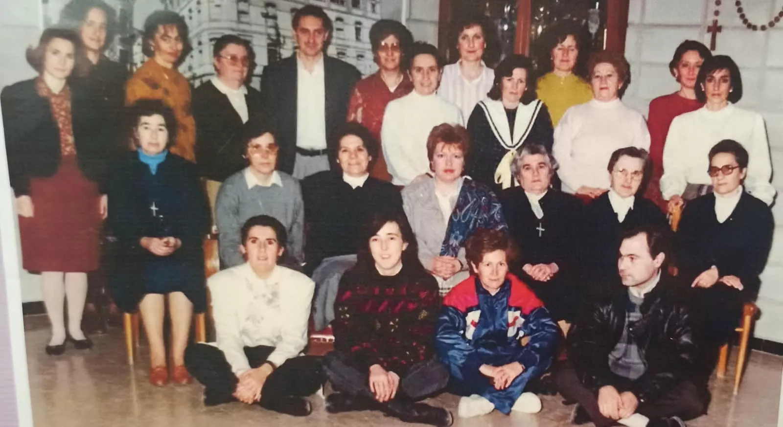 Celebración del 50 aniversario del colegio Santa Rosa de Huesca.