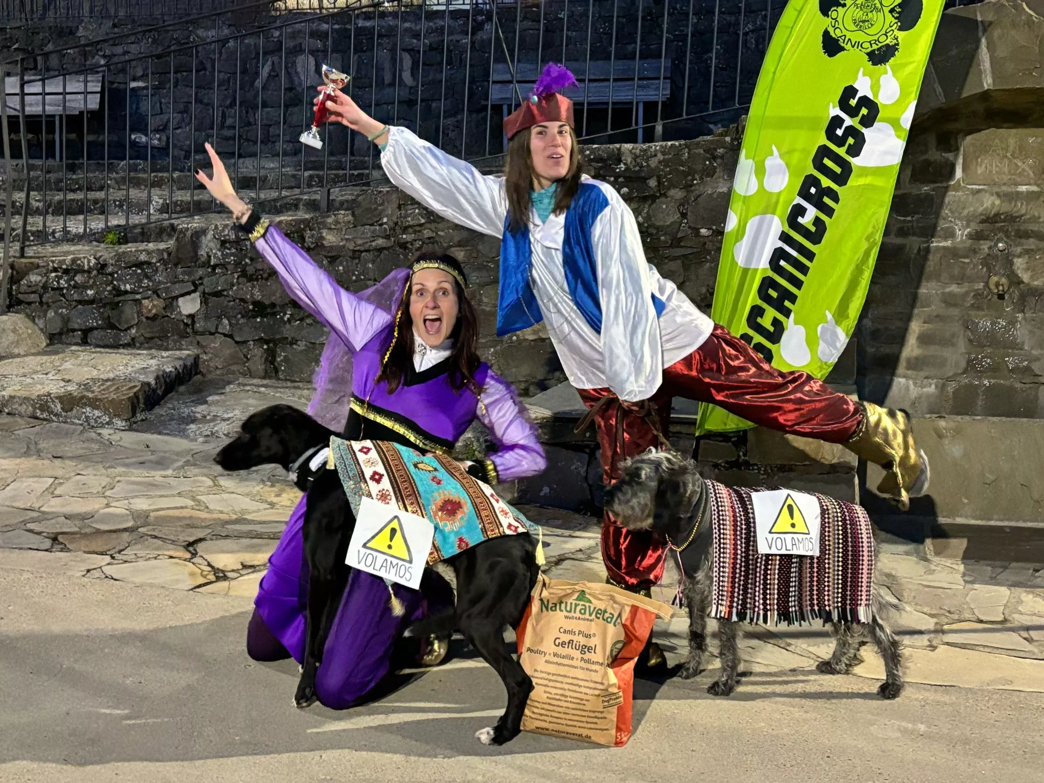 Aladin, Yasmine y las alfombras mágicas, el más divertido