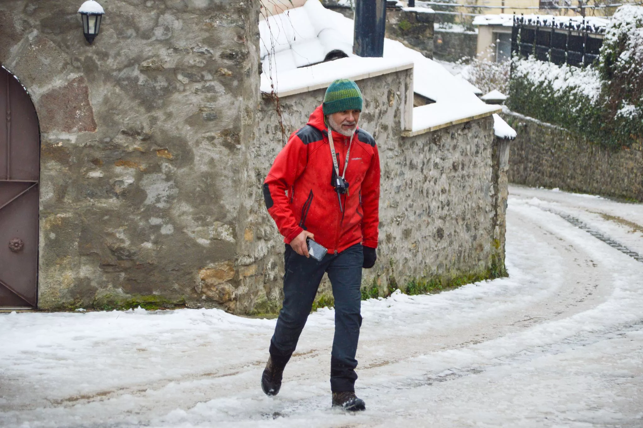 Chavier Campo Jefe de la prueba y presidente del Club