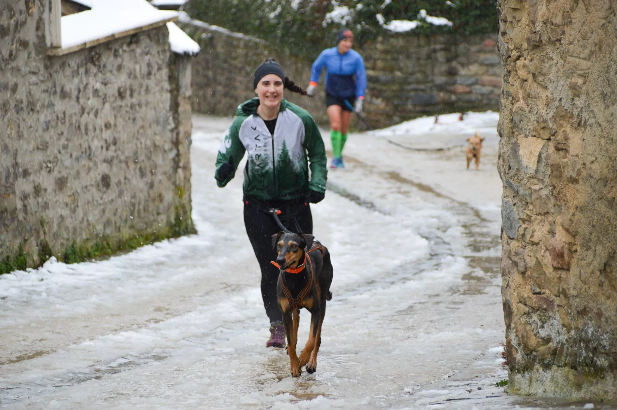 Nerea Rodríguez con Piña, de Arrigorriaga (Bilbao)