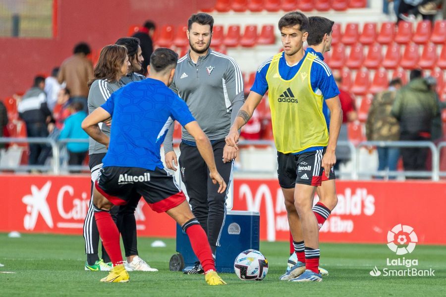 Imágenes del partido Mirandés Huesca. Foto La Liga 