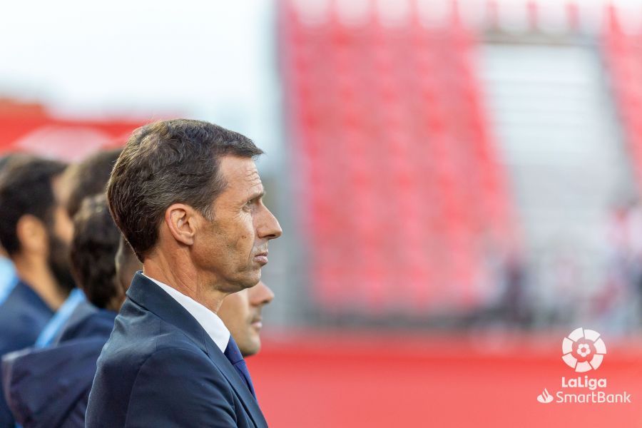 Imágenes del partido Mirandéz Huesca. Foto La Liga