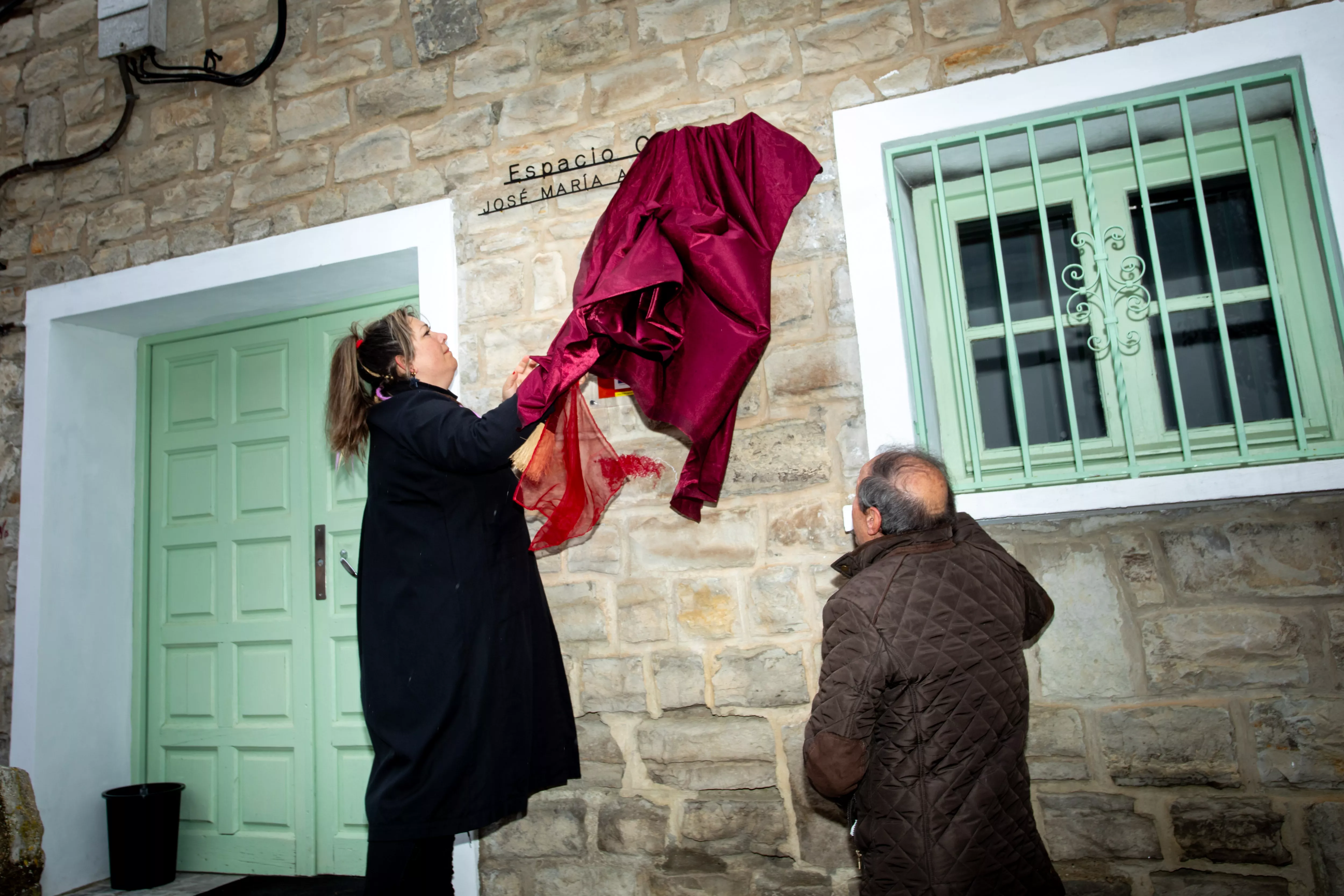 Inauguración del nuevo Espacio Cultural José María Alagón Ciprés en San Jorge. Foto Lolo Francos