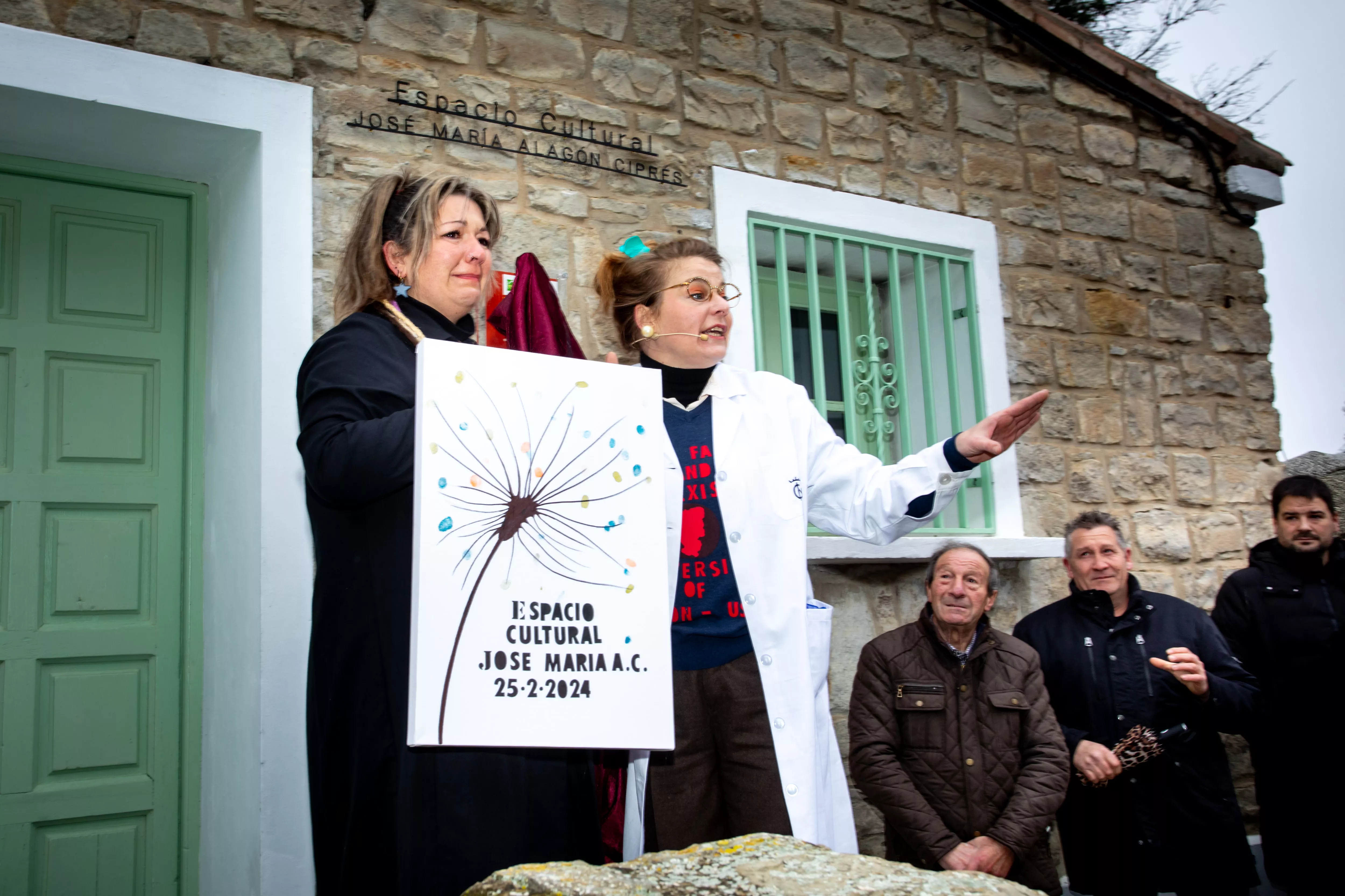 Inauguración del nuevo Espacio Cultural José María Alagón Ciprés en San Jorge. Foto Lolo Francos