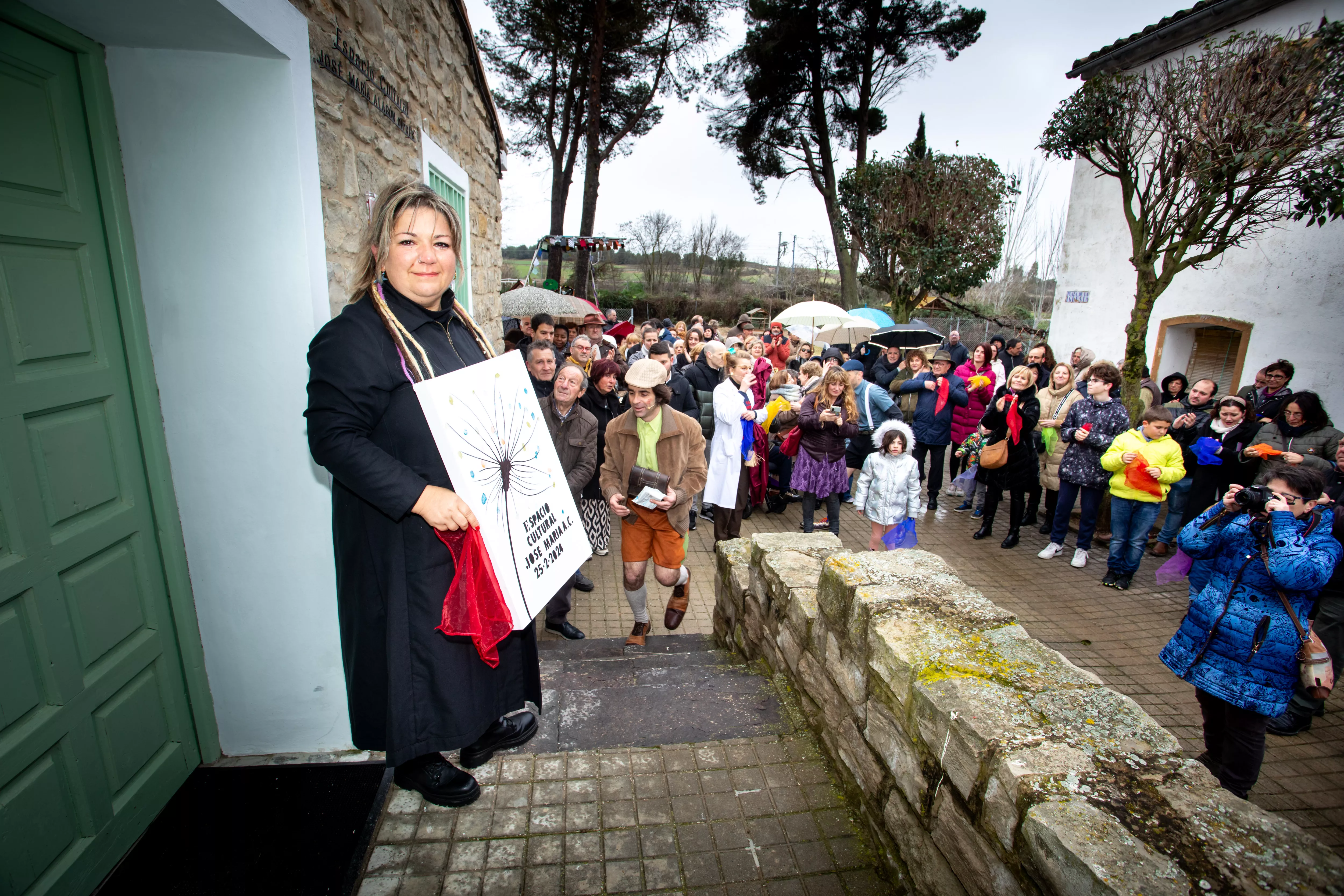 Inauguración del nuevo Espacio Cultural José María Alagón Ciprés en San Jorge. Foto Lolo Francos