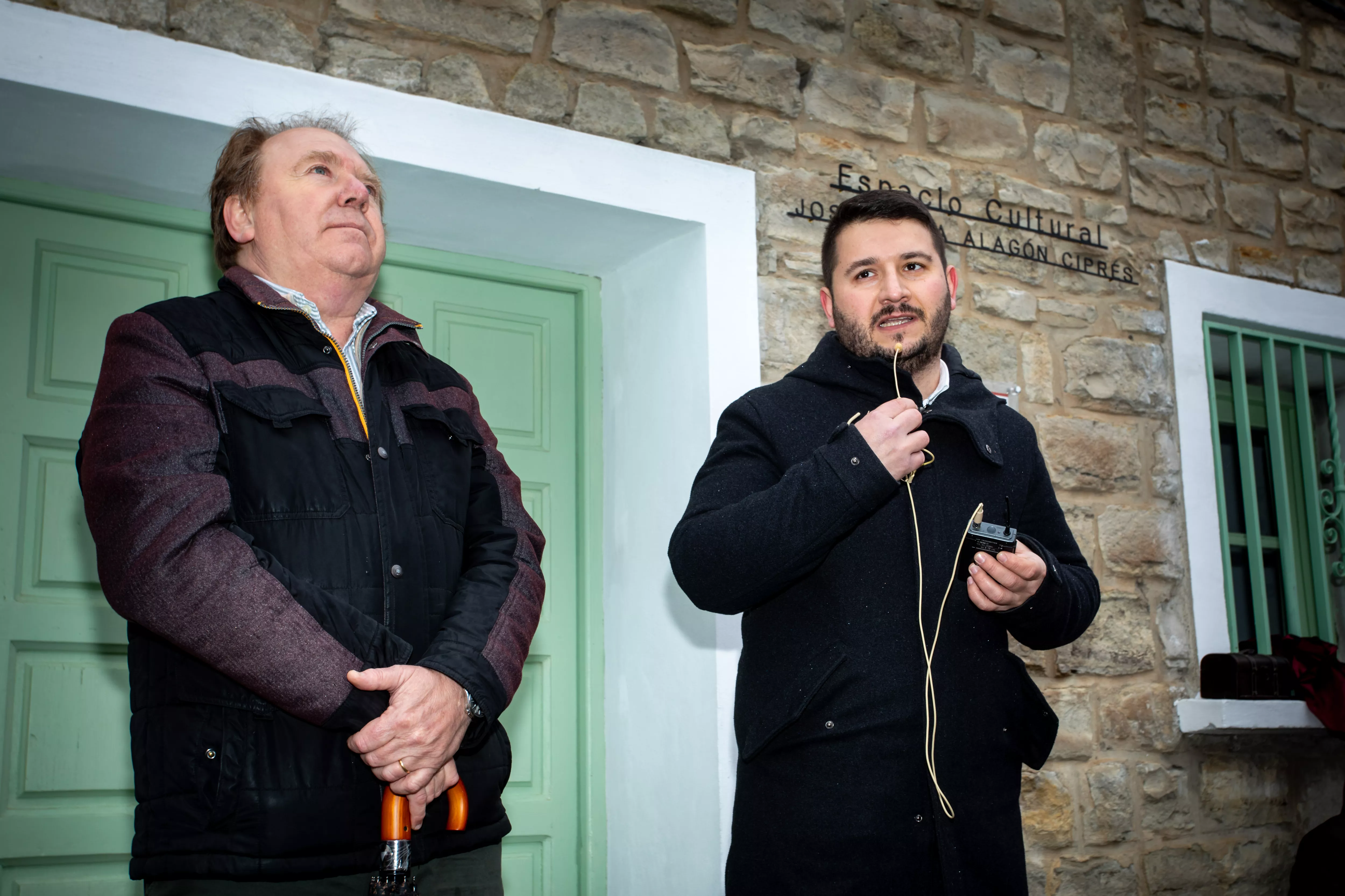 Inauguración del nuevo Espacio Cultural José María Alagón Ciprés en San Jorge. Foto Lolo Francos