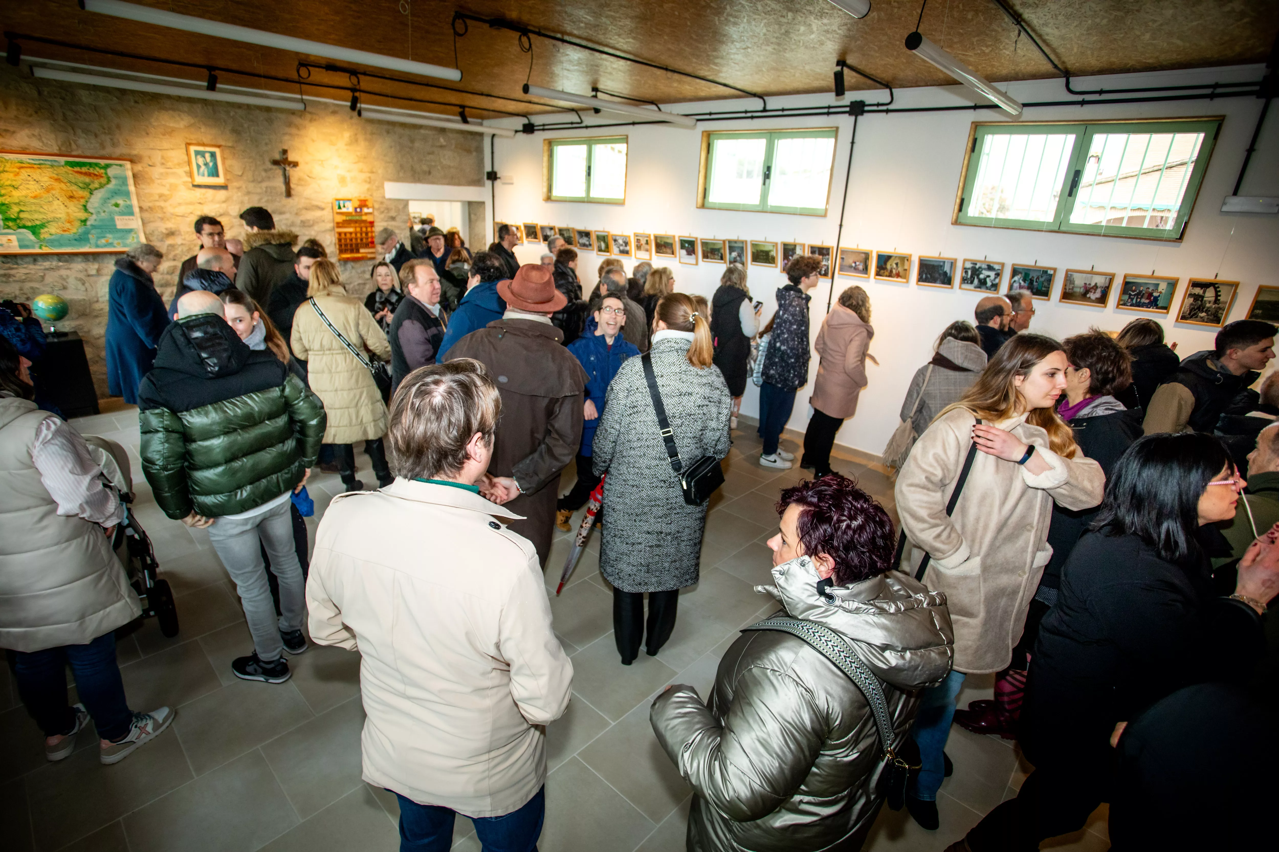 Inauguración del nuevo Espacio Cultural José María Alagón Ciprés en San Jorge. Foto Lolo Francos